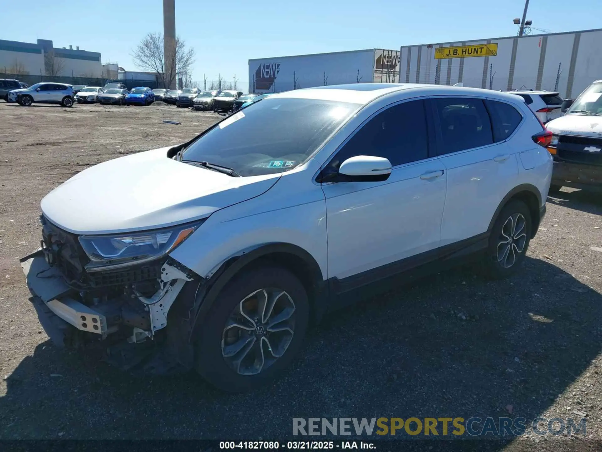 2 Photograph of a damaged car 2HKRW2H83MH634522 HONDA CR-V 2021