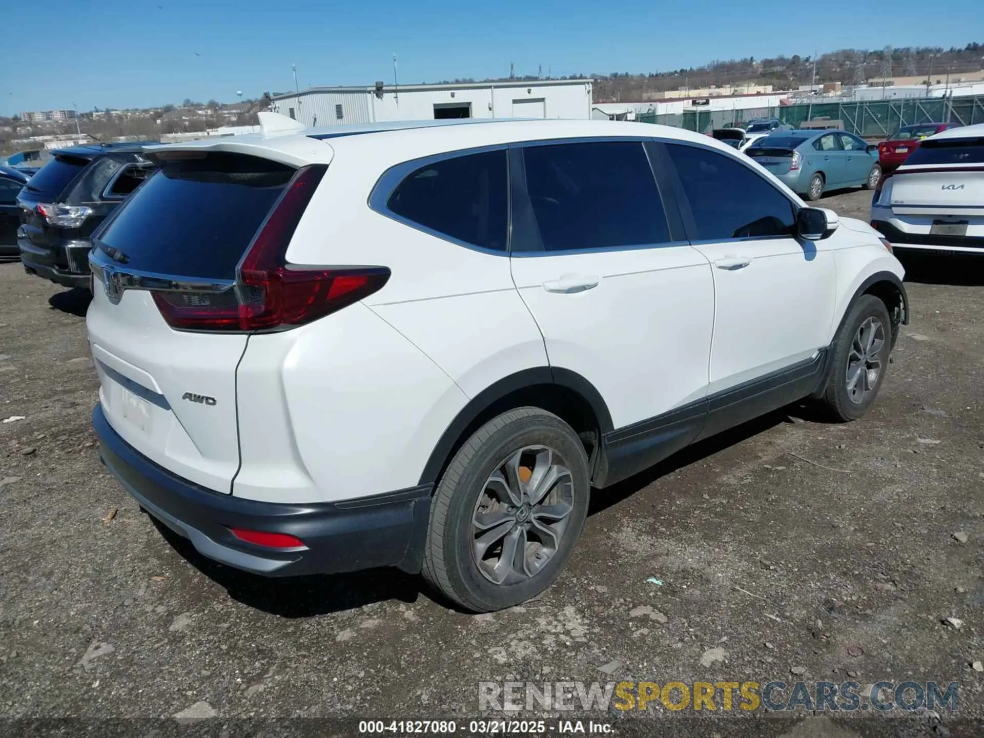 4 Photograph of a damaged car 2HKRW2H83MH634522 HONDA CR-V 2021