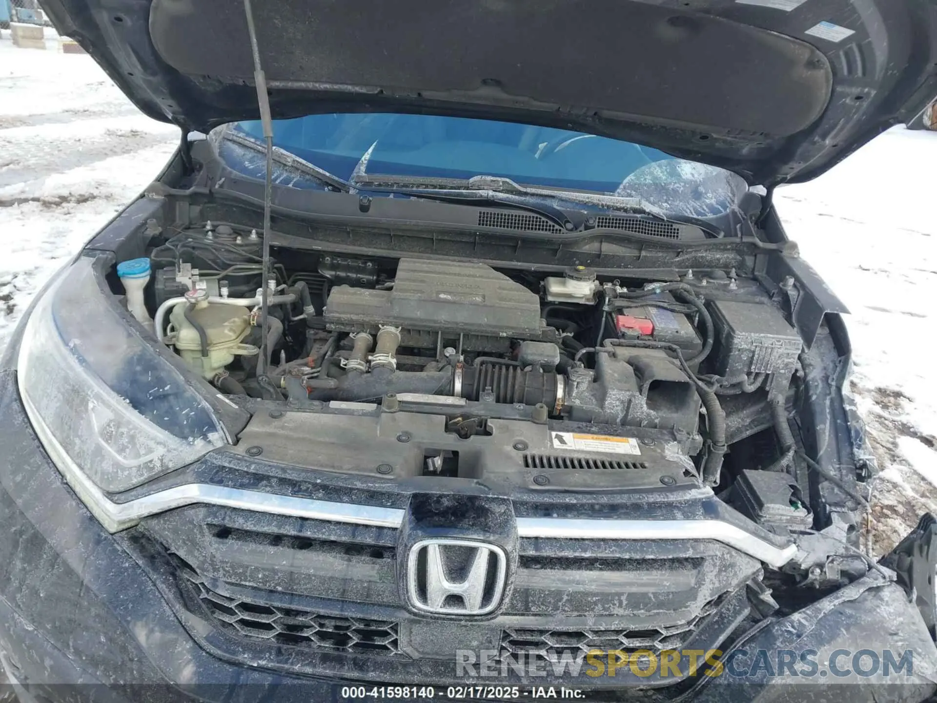 10 Фотография поврежденного автомобиля 2HKRW2H83MH685597 HONDA CR-V 2021