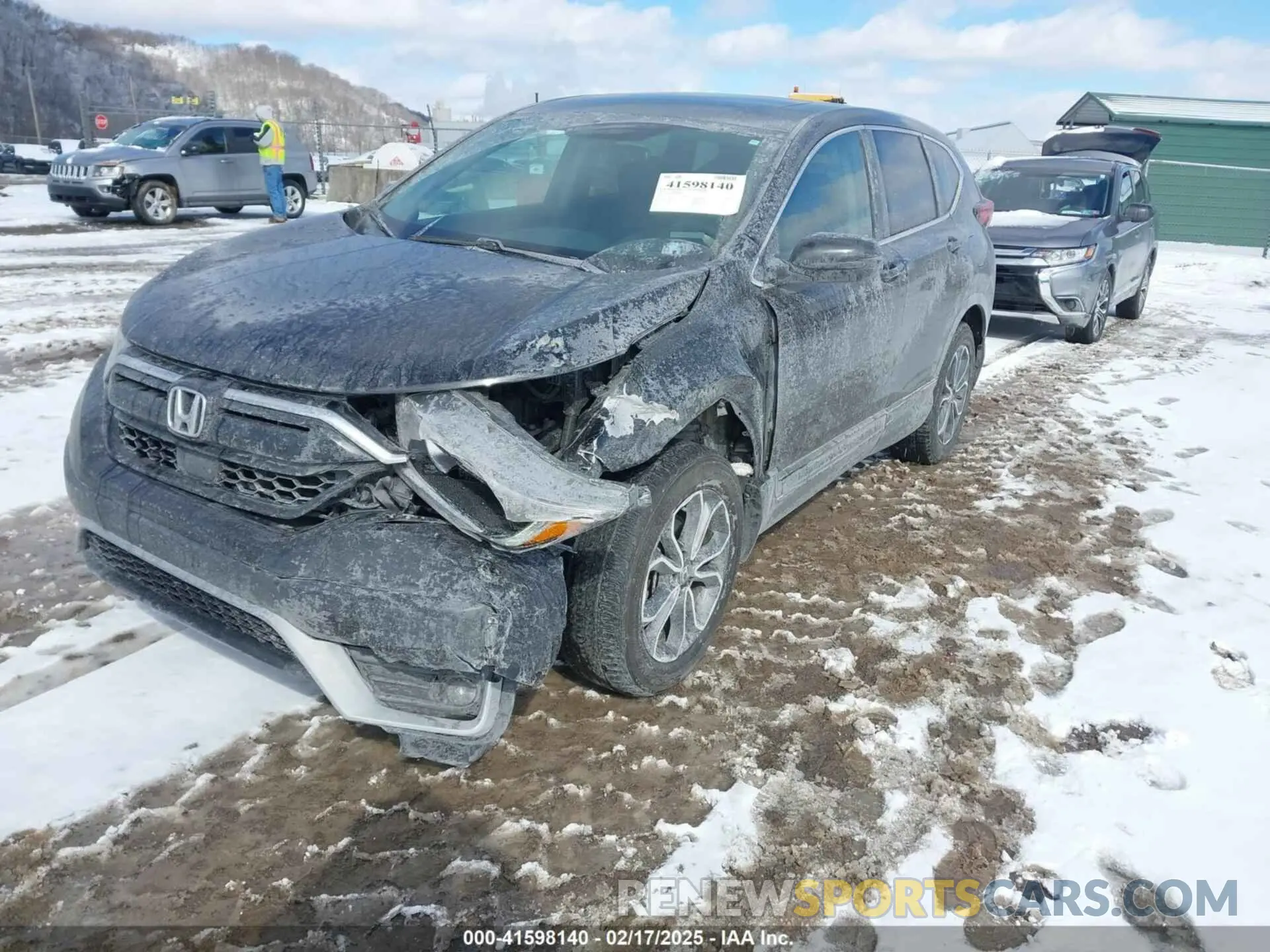2 Фотография поврежденного автомобиля 2HKRW2H83MH685597 HONDA CR-V 2021