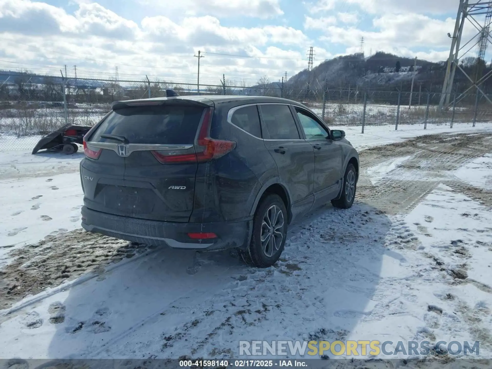 4 Фотография поврежденного автомобиля 2HKRW2H83MH685597 HONDA CR-V 2021