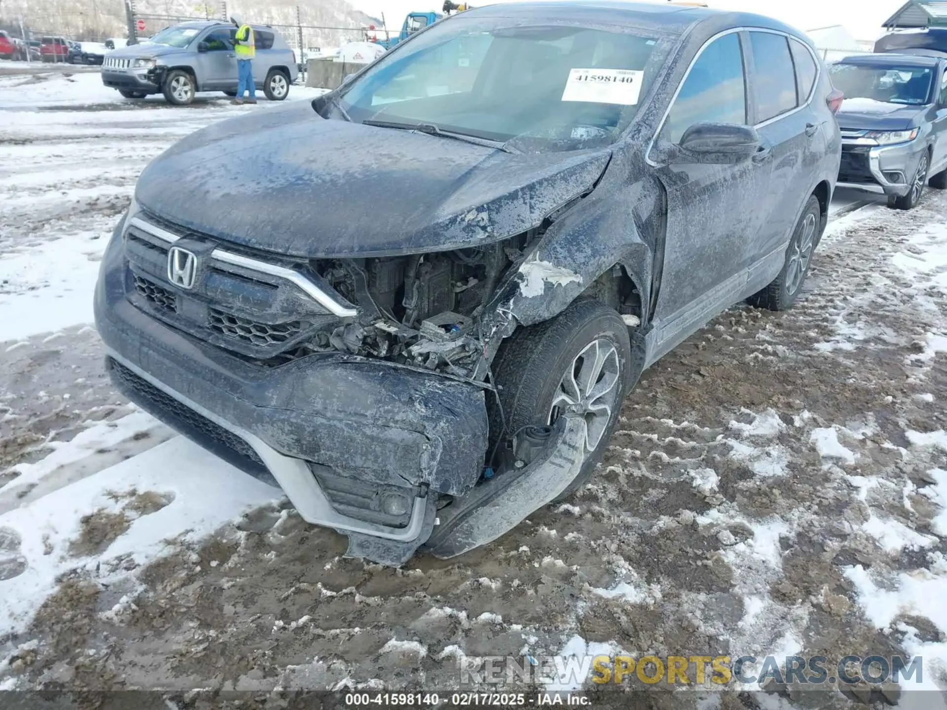6 Фотография поврежденного автомобиля 2HKRW2H83MH685597 HONDA CR-V 2021