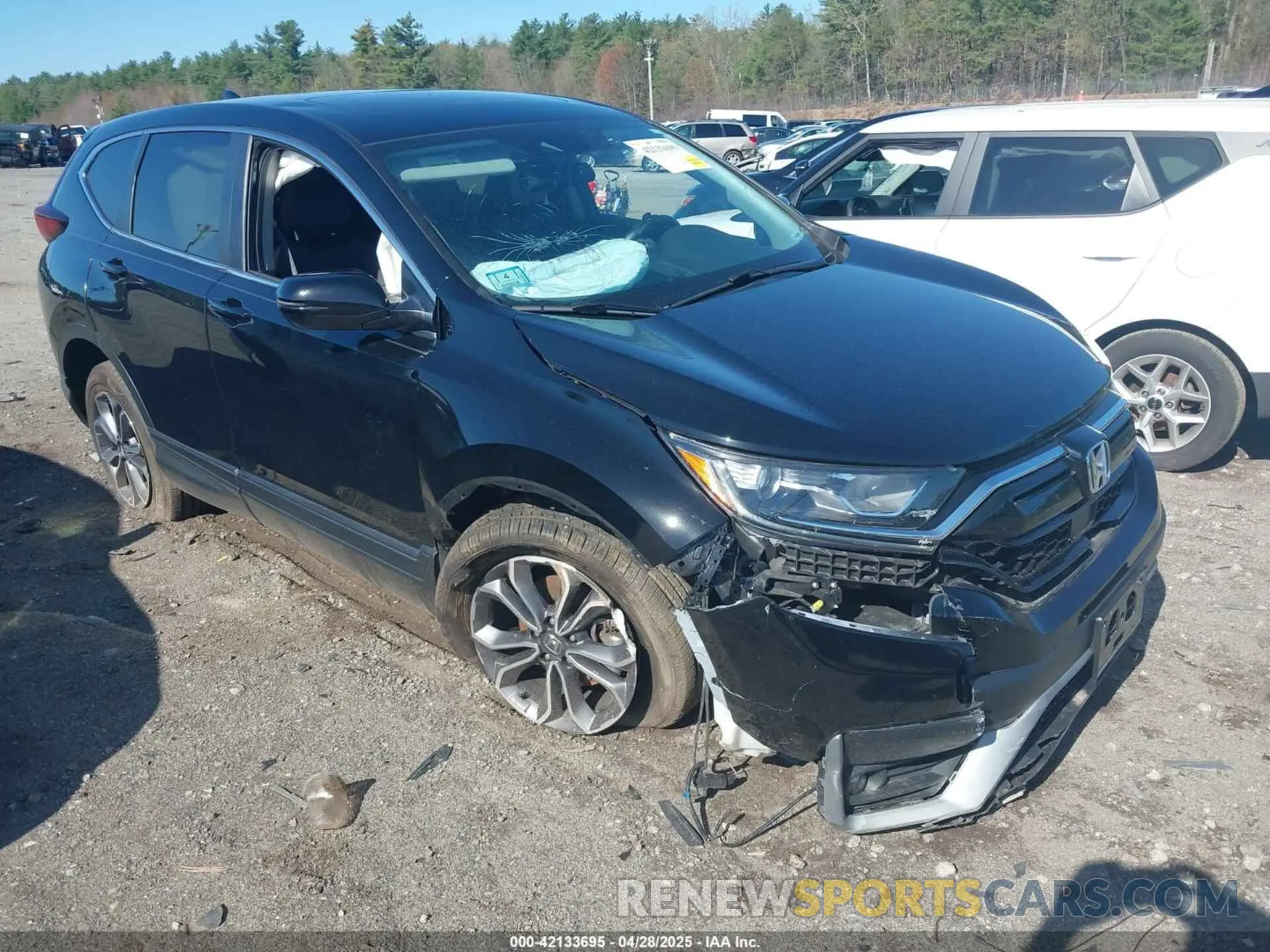 1 Photograph of a damaged car 2HKRW2H84MH623206 HONDA CR-V 2021