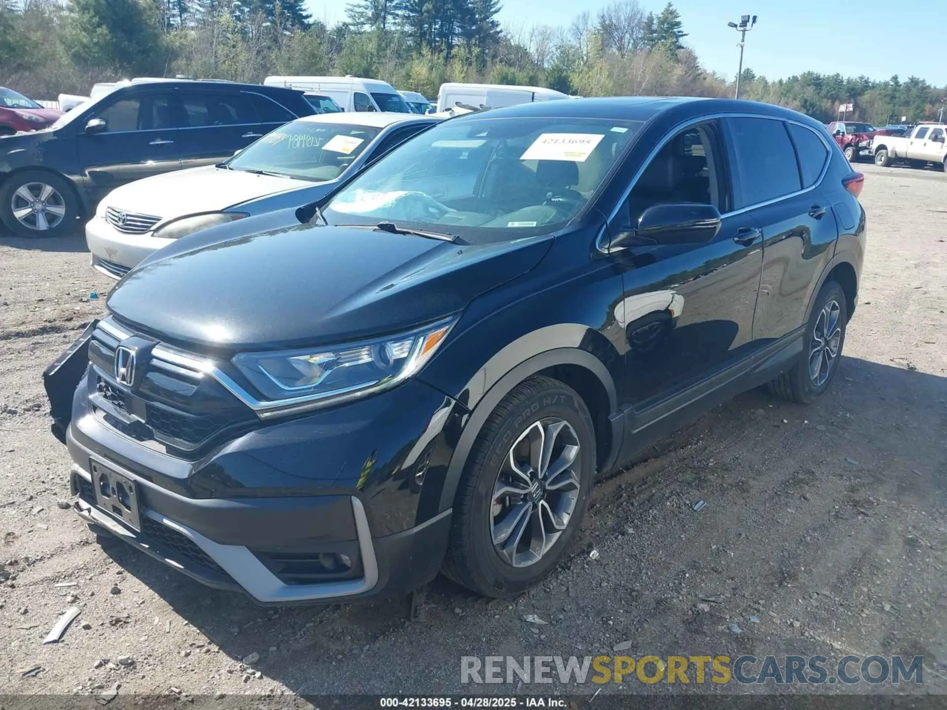 2 Photograph of a damaged car 2HKRW2H84MH623206 HONDA CR-V 2021