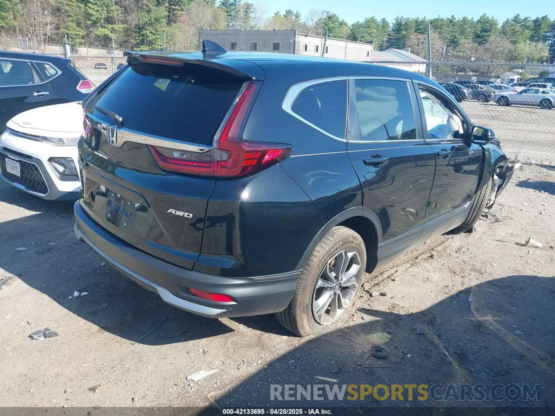 4 Photograph of a damaged car 2HKRW2H84MH623206 HONDA CR-V 2021