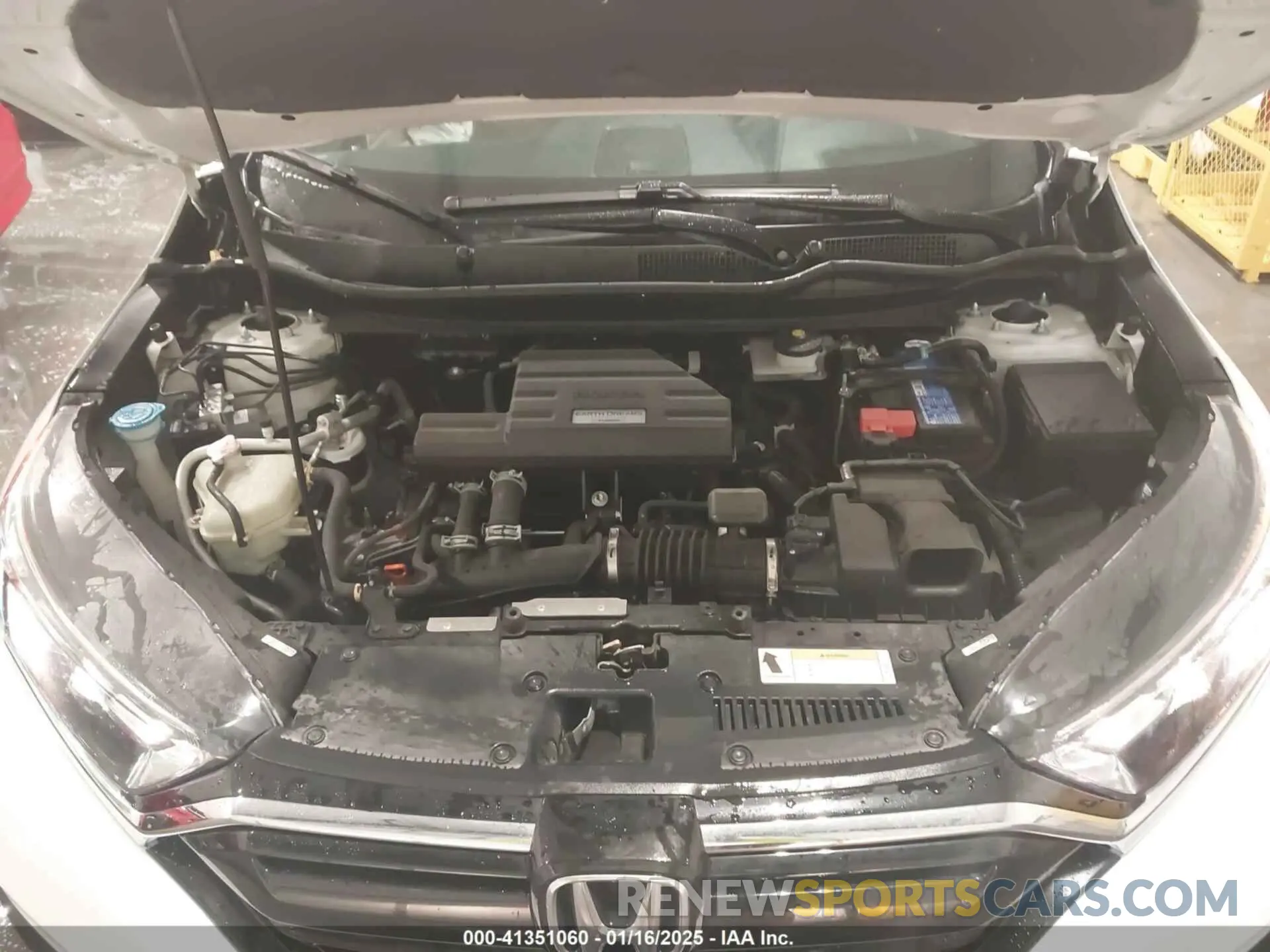 10 Photograph of a damaged car 2HKRW2H87MH602415 HONDA CR-V 2021