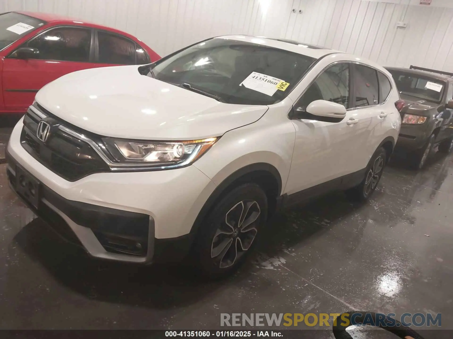 2 Photograph of a damaged car 2HKRW2H87MH602415 HONDA CR-V 2021