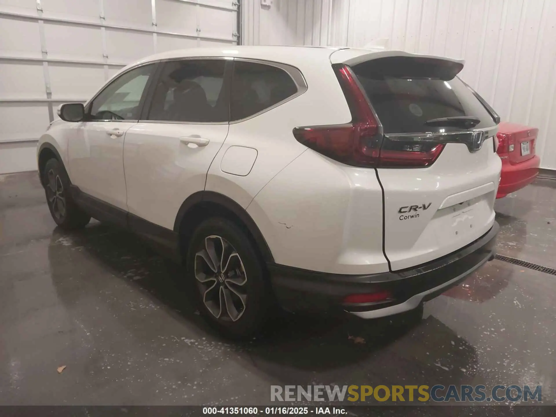 3 Photograph of a damaged car 2HKRW2H87MH602415 HONDA CR-V 2021