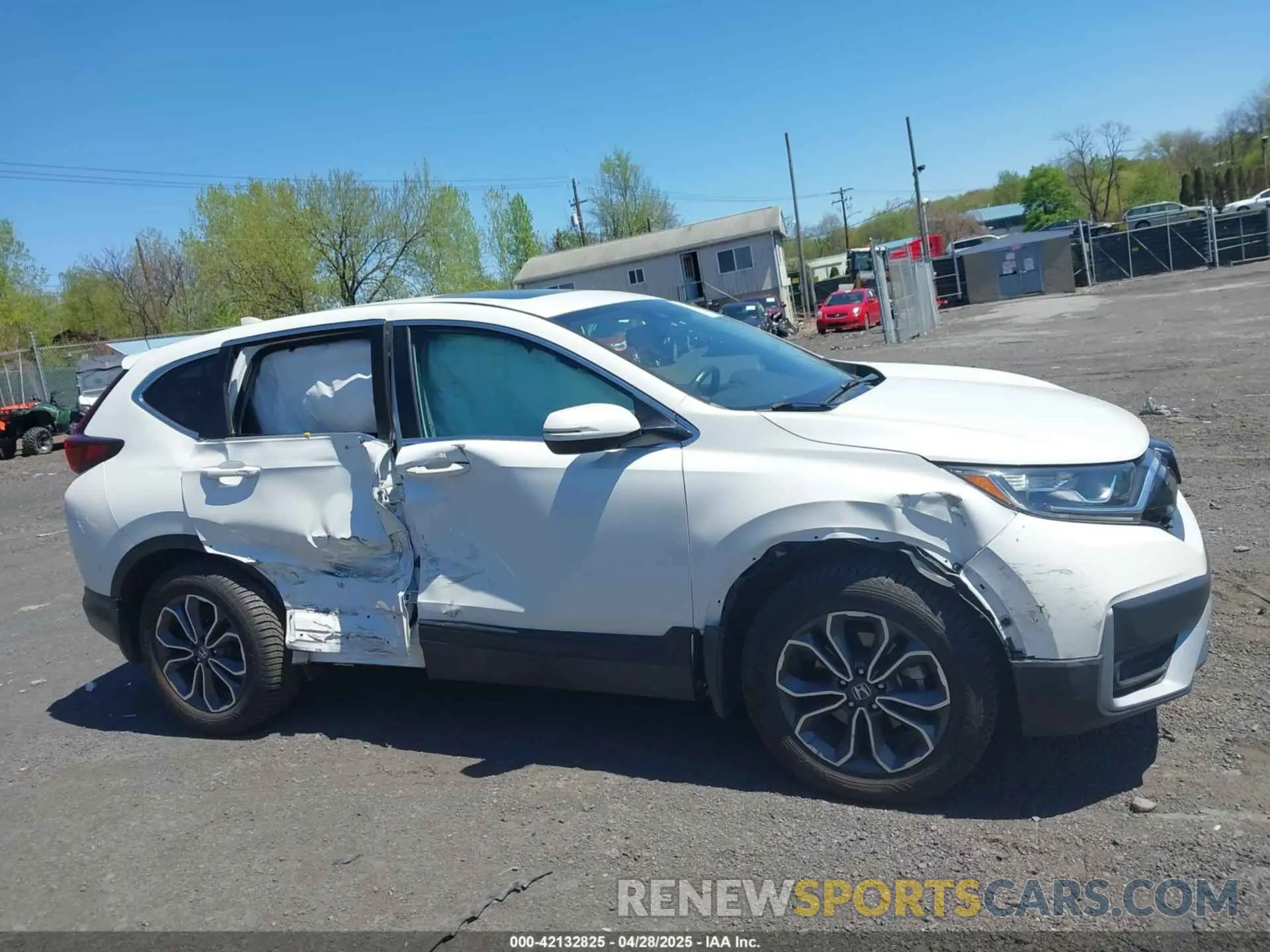 13 Photograph of a damaged car 2HKRW2H87MH678152 HONDA CR-V 2021