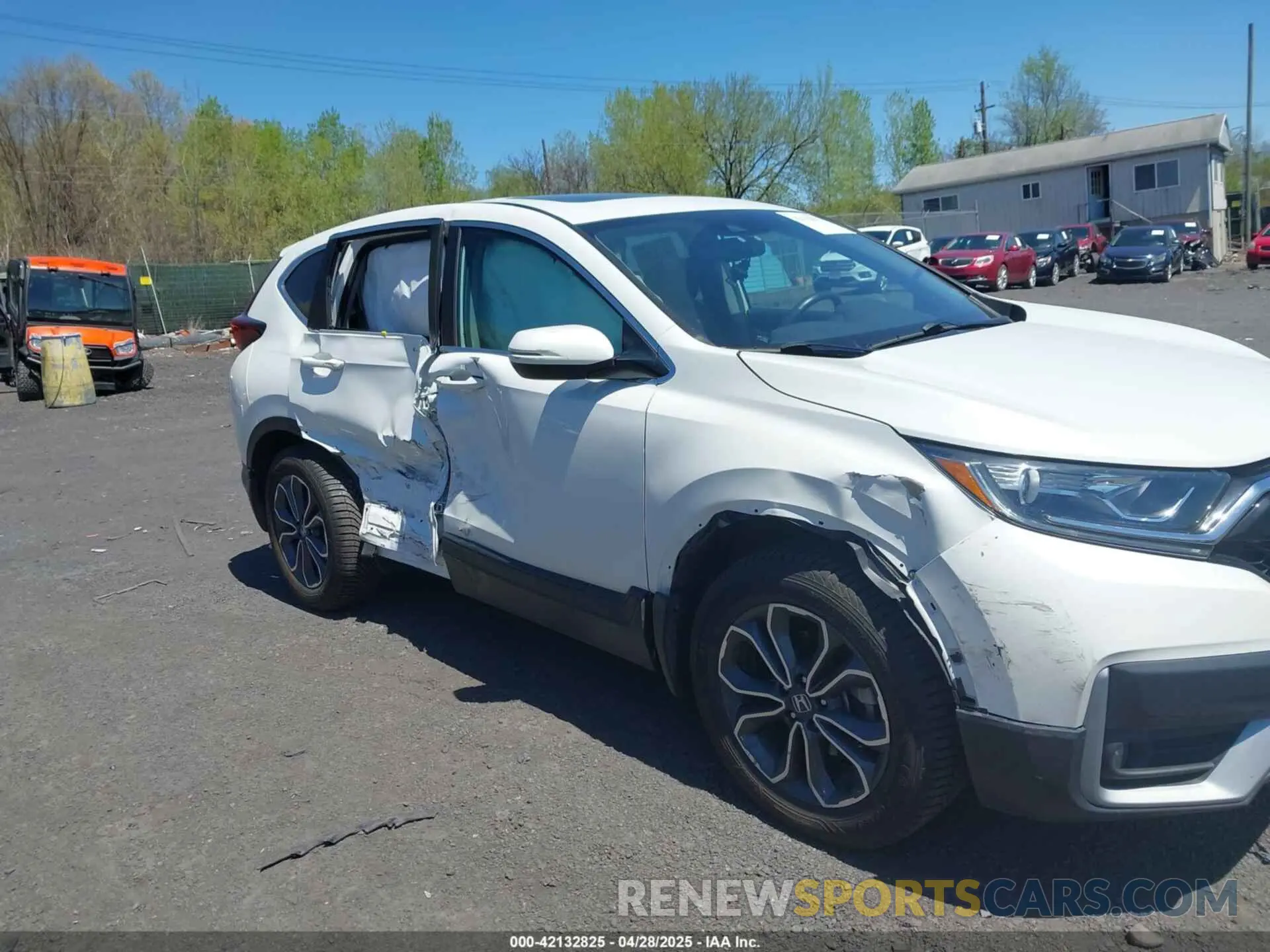 6 Photograph of a damaged car 2HKRW2H87MH678152 HONDA CR-V 2021