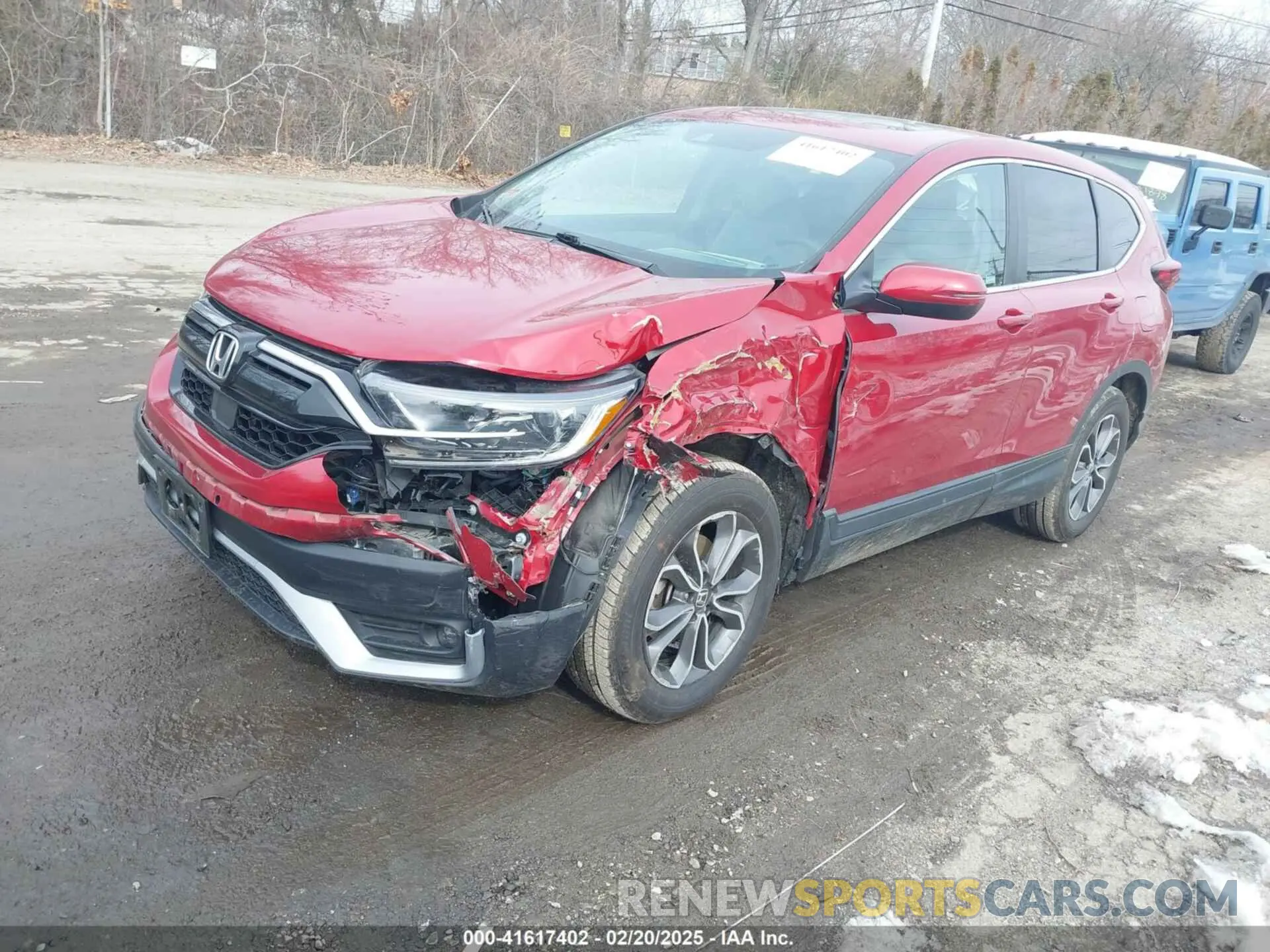 2 Фотография поврежденного автомобиля 2HKRW2H88MH685479 HONDA CR-V 2021