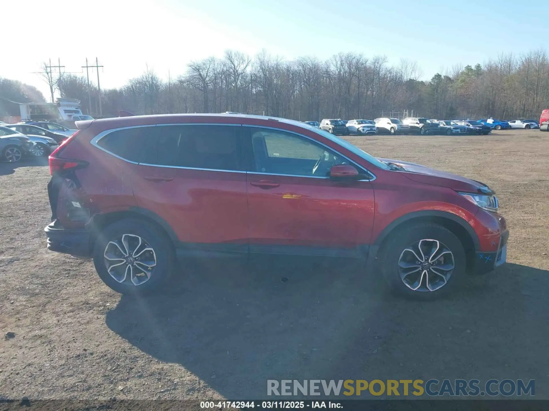 13 Photograph of a damaged car 2HKRW2H89MH615585 HONDA CR-V 2021