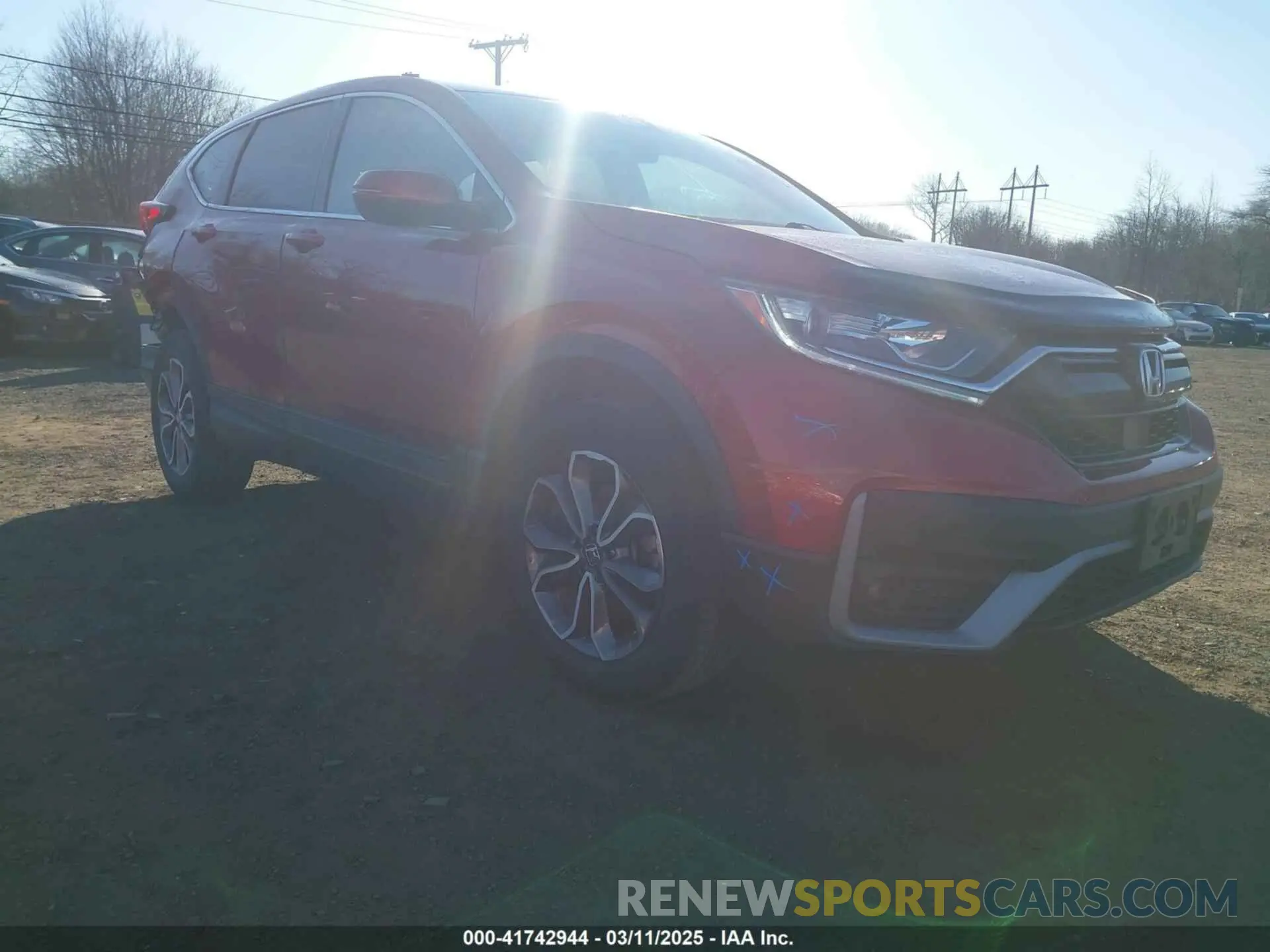 17 Photograph of a damaged car 2HKRW2H89MH615585 HONDA CR-V 2021