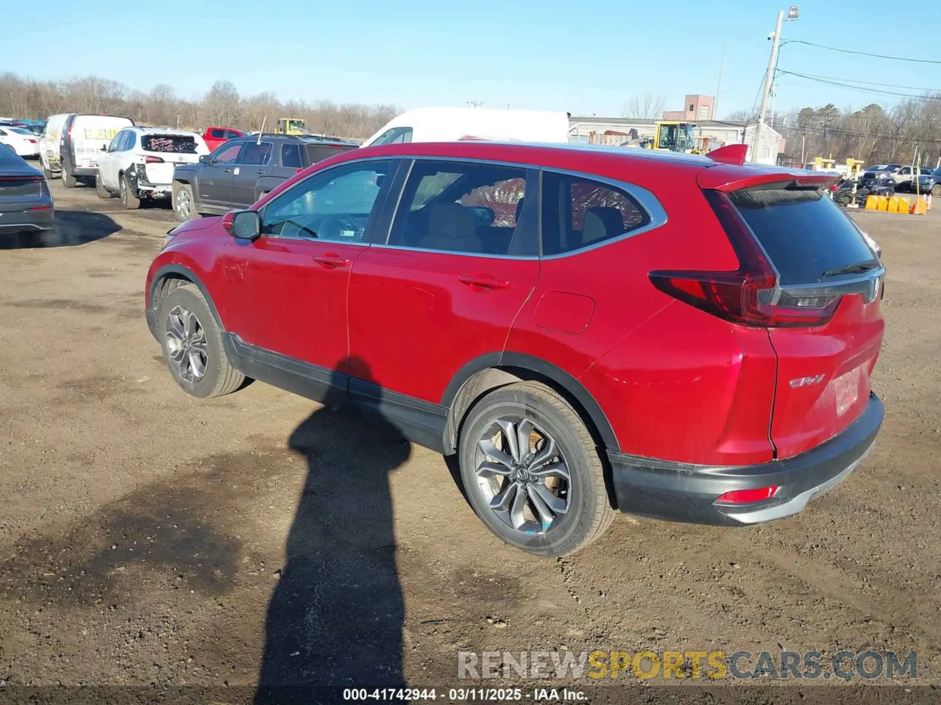 3 Photograph of a damaged car 2HKRW2H89MH615585 HONDA CR-V 2021