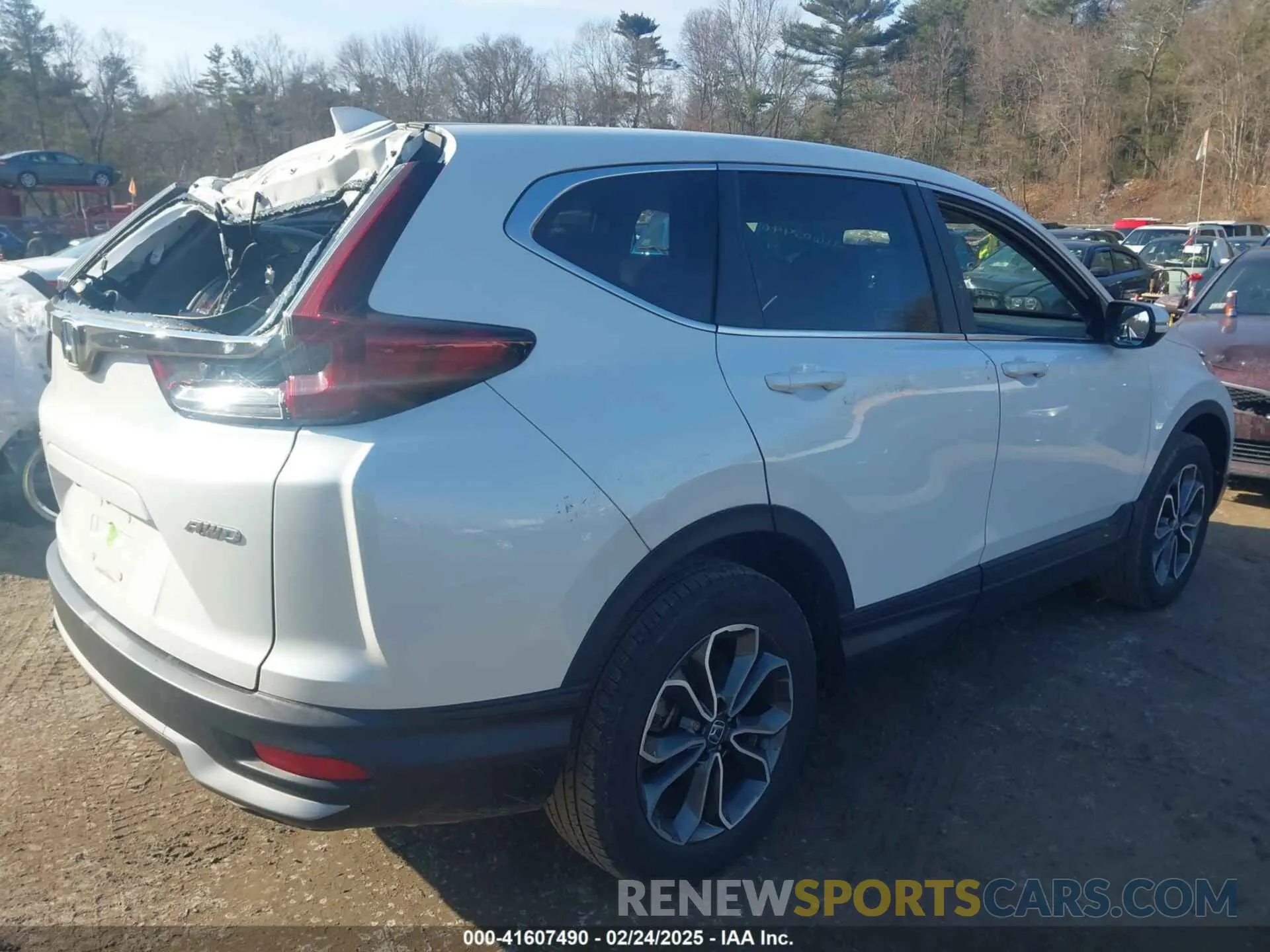4 Photograph of a damaged car 2HKRW2H89MH615943 HONDA CR-V 2021