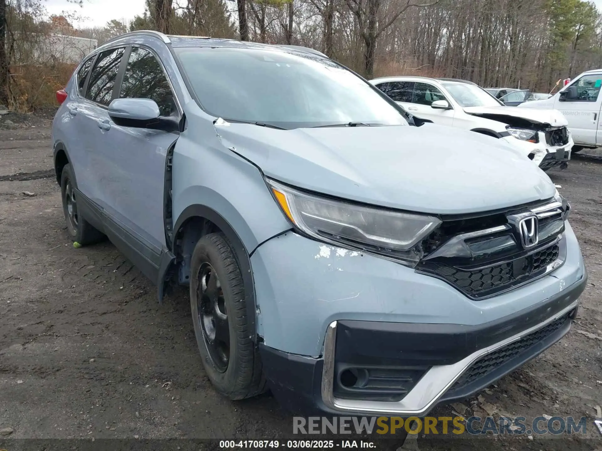 1 Photograph of a damaged car 2HKRW2H90MH680172 HONDA CR-V 2021