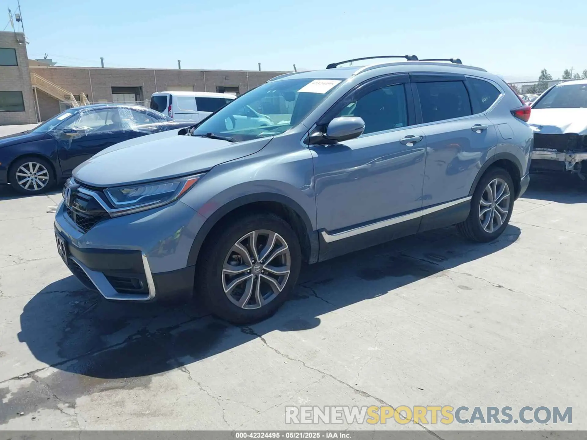 2 Photograph of a damaged car 2HKRW2H92MH666189 HONDA CR-V 2021