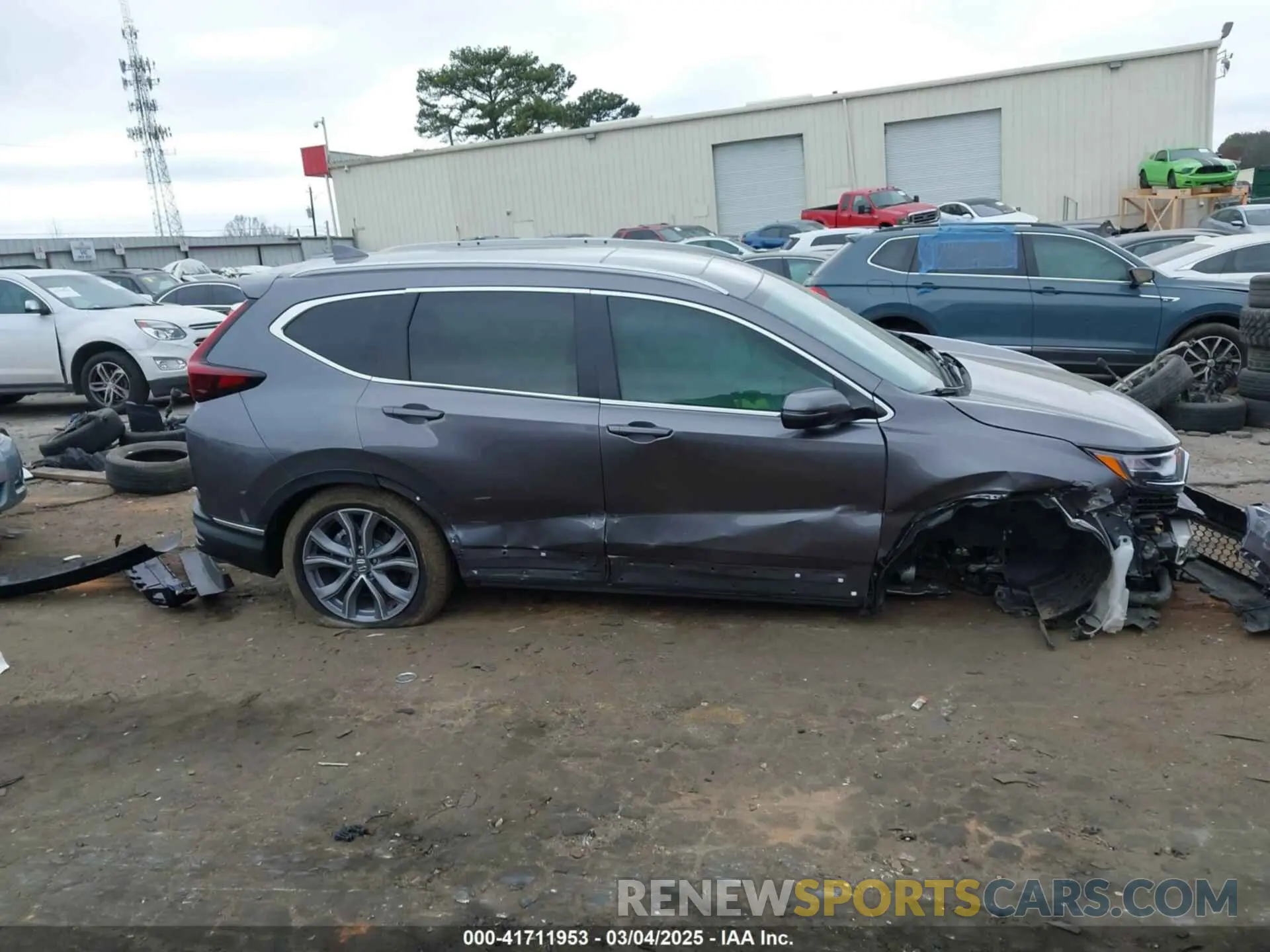 13 Photograph of a damaged car 2HKRW2H93MH675015 HONDA CR-V 2021