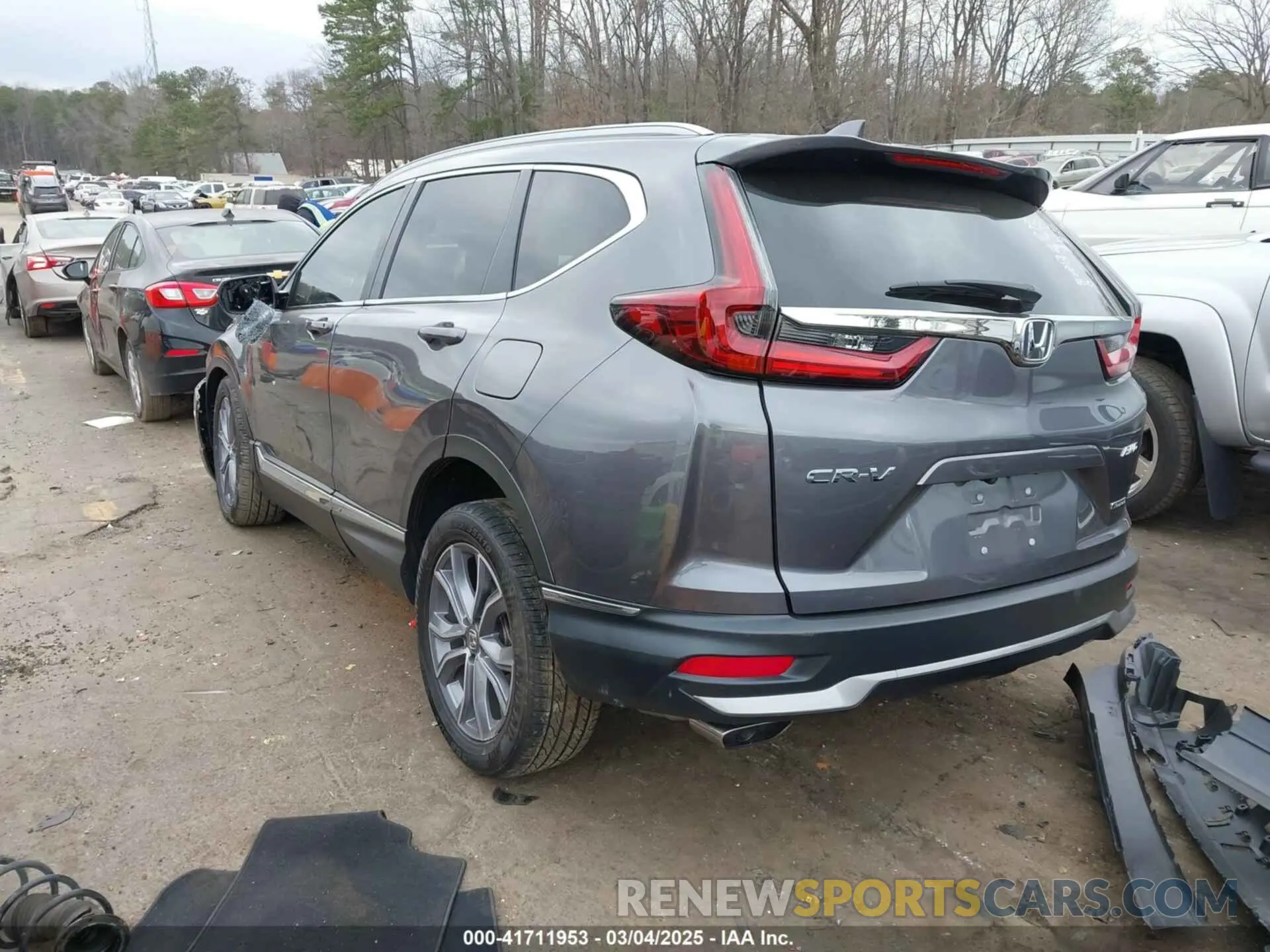 4 Photograph of a damaged car 2HKRW2H93MH675015 HONDA CR-V 2021