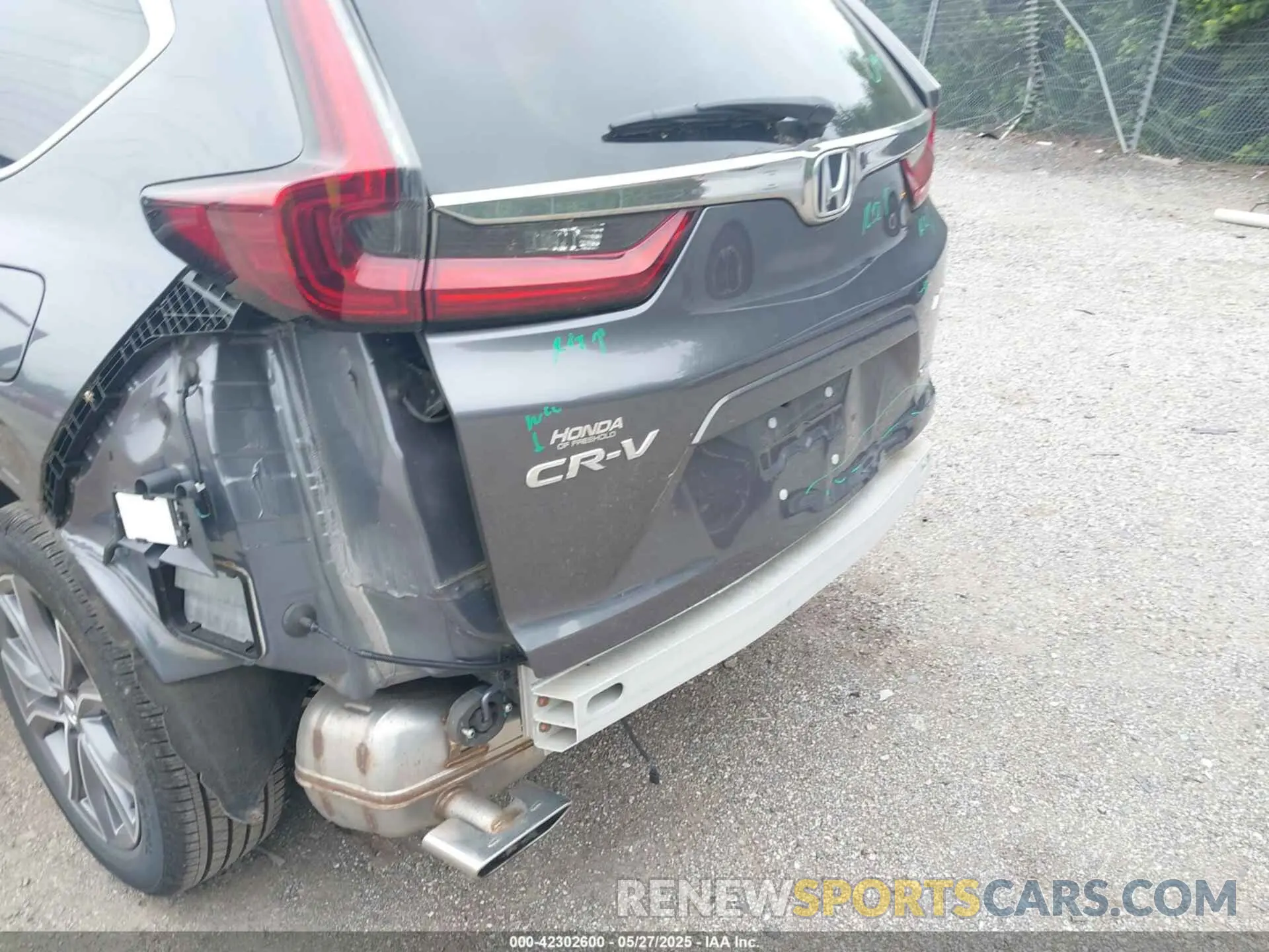 6 Photograph of a damaged car 2HKRW2H95MH685514 HONDA CR-V 2021