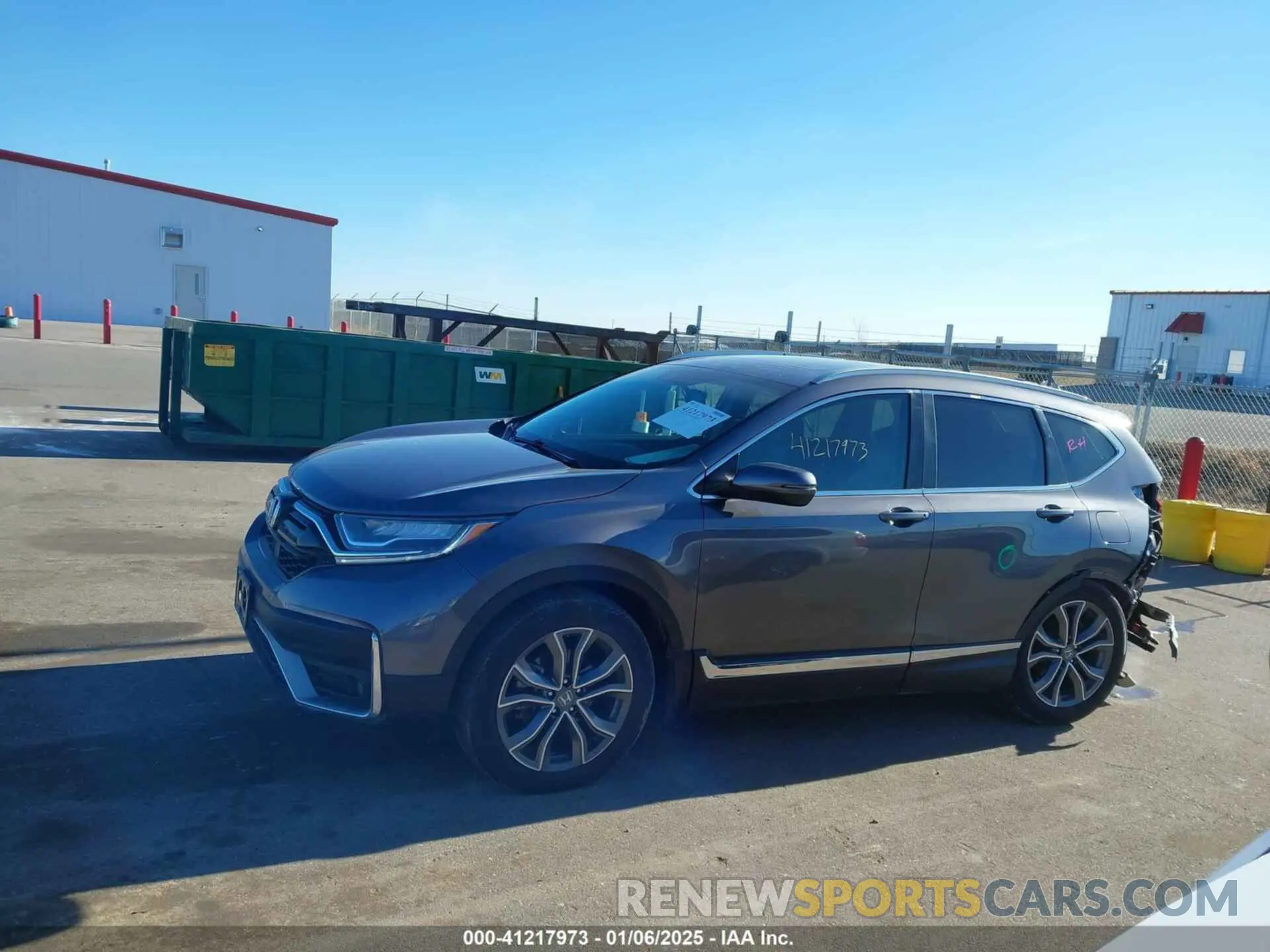 15 Photograph of a damaged car 2HKRW2H96MH663358 HONDA CR-V 2021
