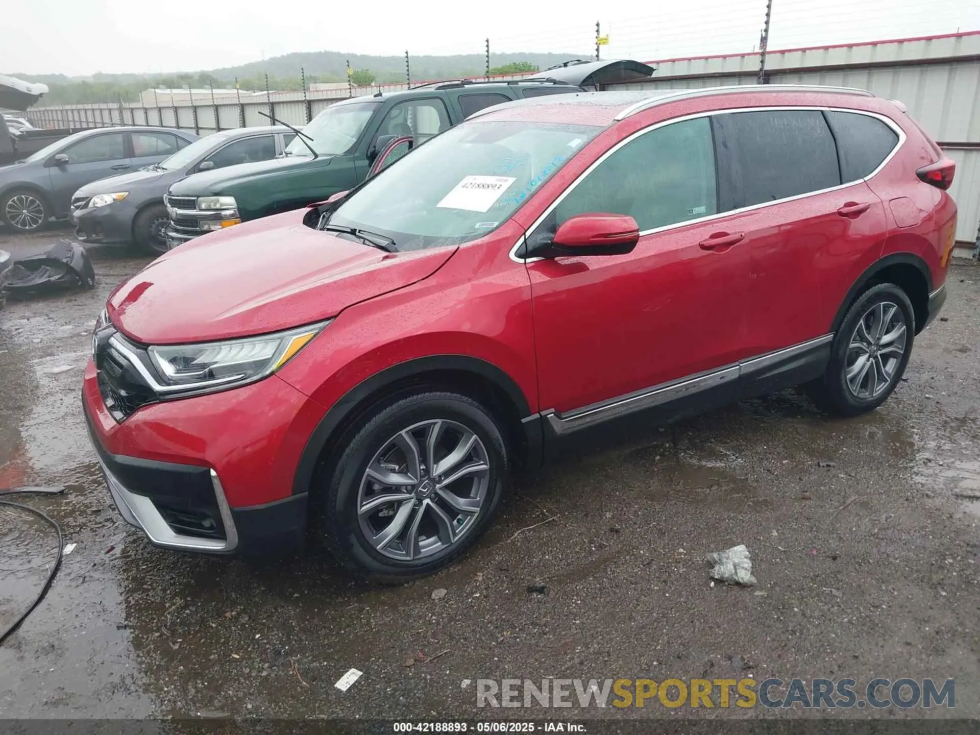 2 Фотография поврежденного автомобиля 2HKRW2H9XMH663315 HONDA CR-V 2021
