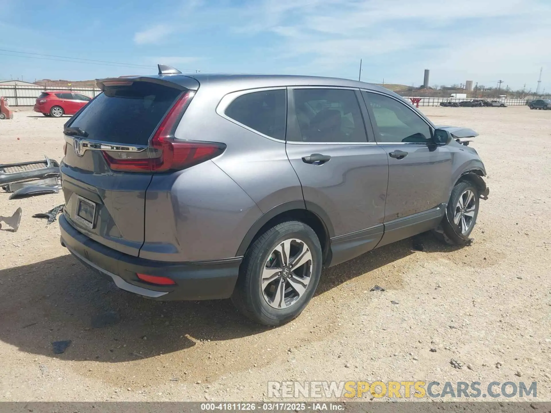 4 Photograph of a damaged car 5J6RW1H20ML006512 HONDA CR-V 2021