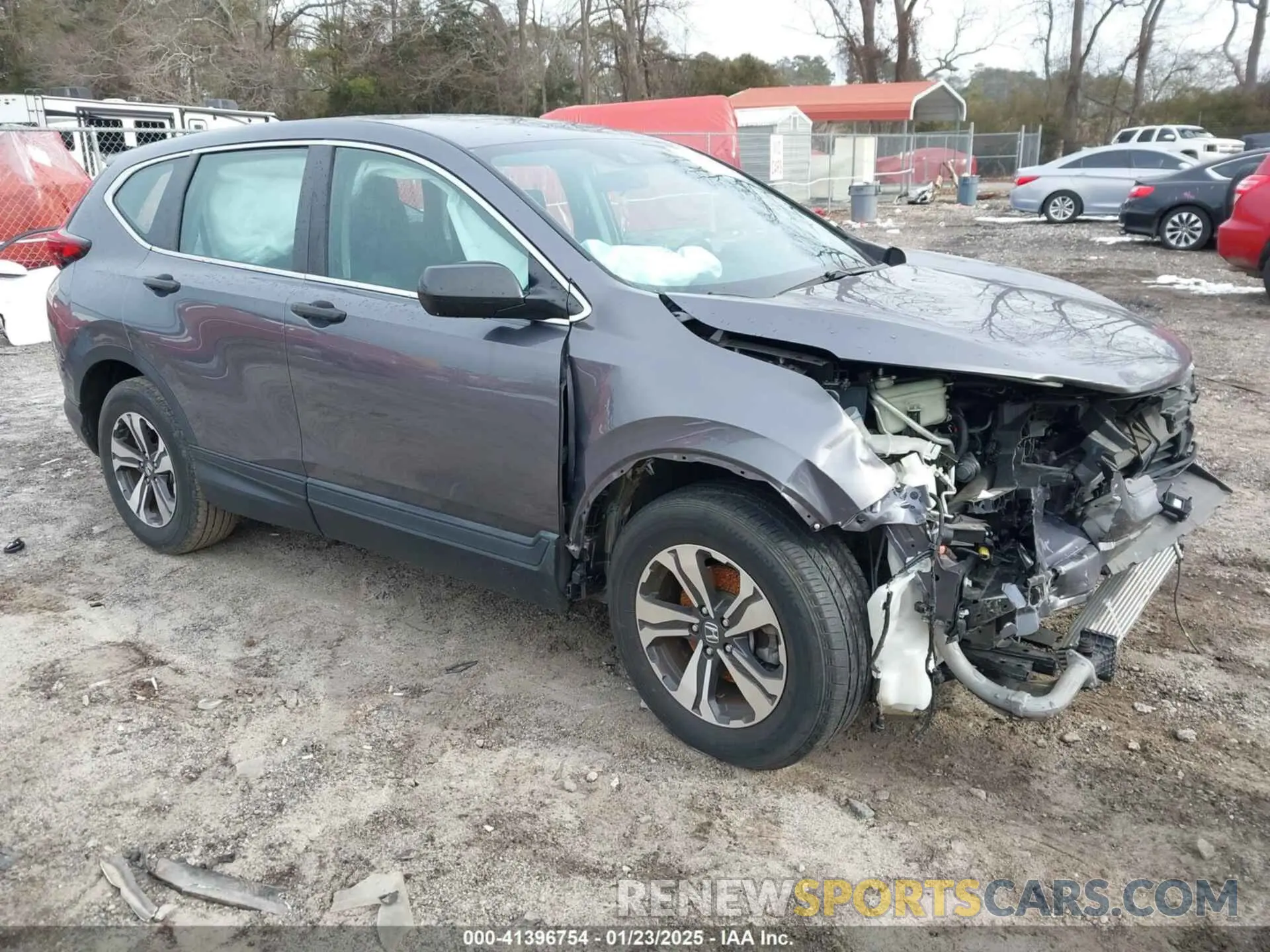 1 Photograph of a damaged car 5J6RW1H21ML002579 HONDA CR-V 2021