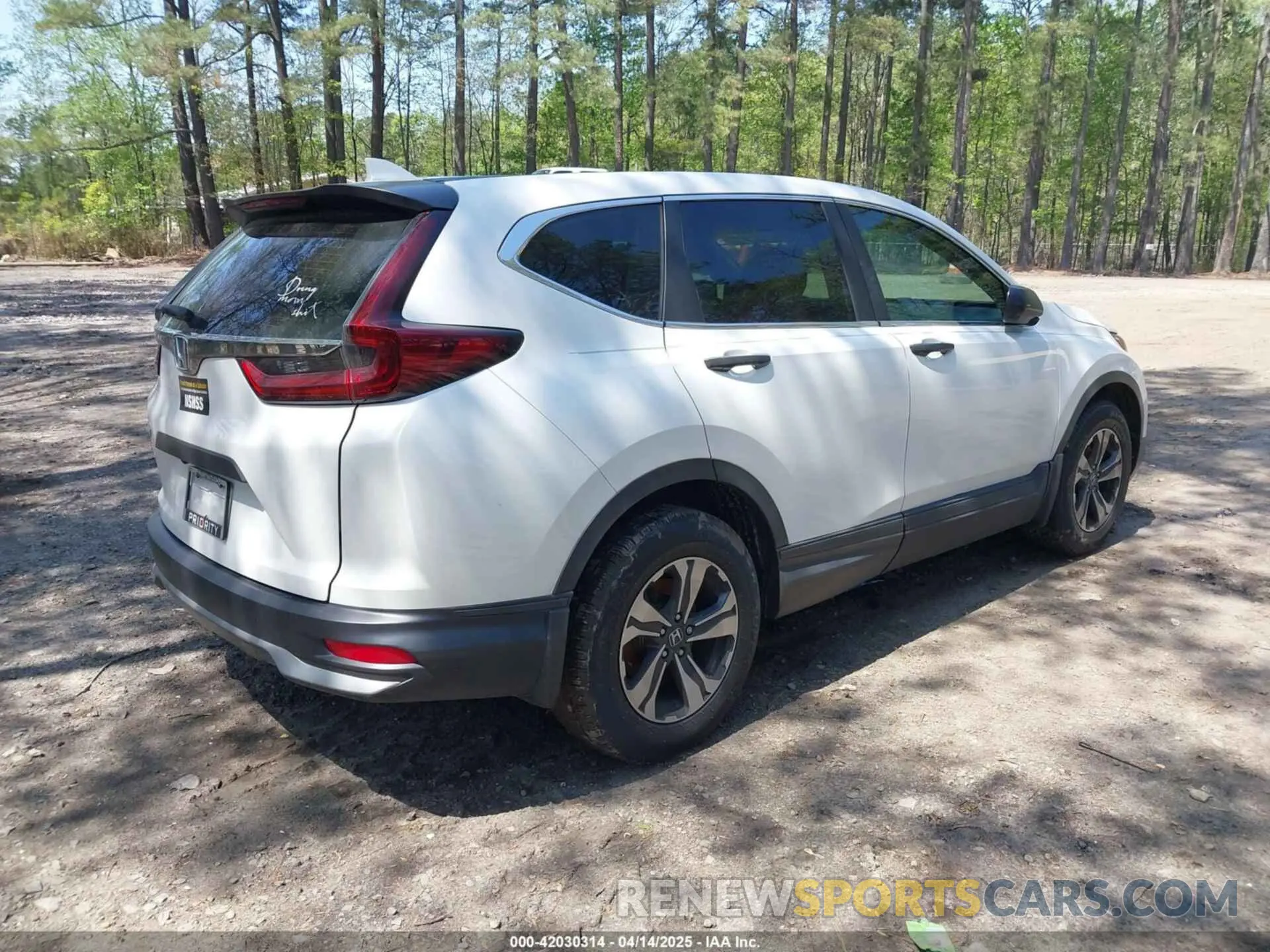 4 Photograph of a damaged car 5J6RW1H23MA000490 HONDA CR-V 2021