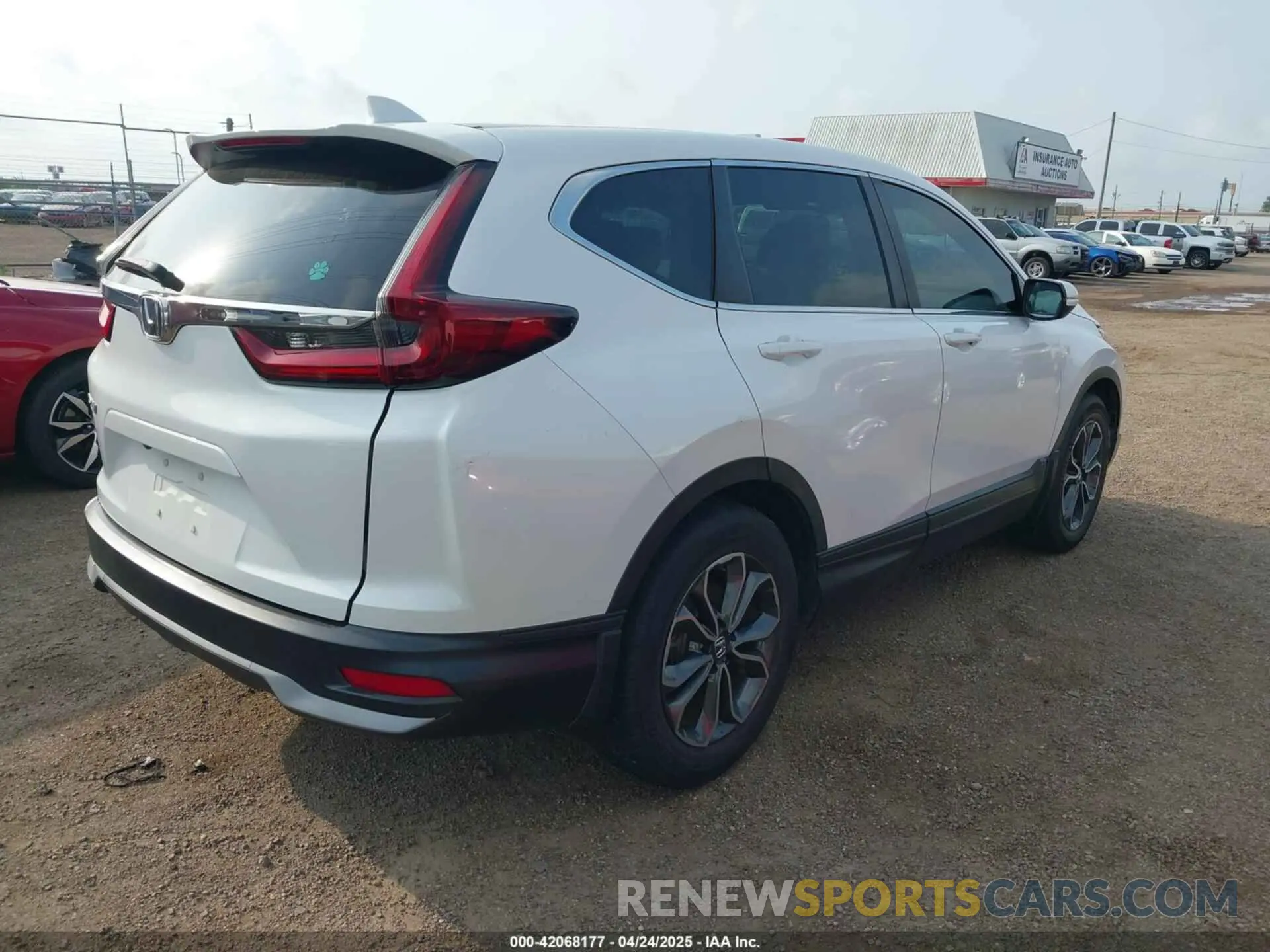 4 Photograph of a damaged car 5J6RW1H50MA014566 HONDA CR-V 2021