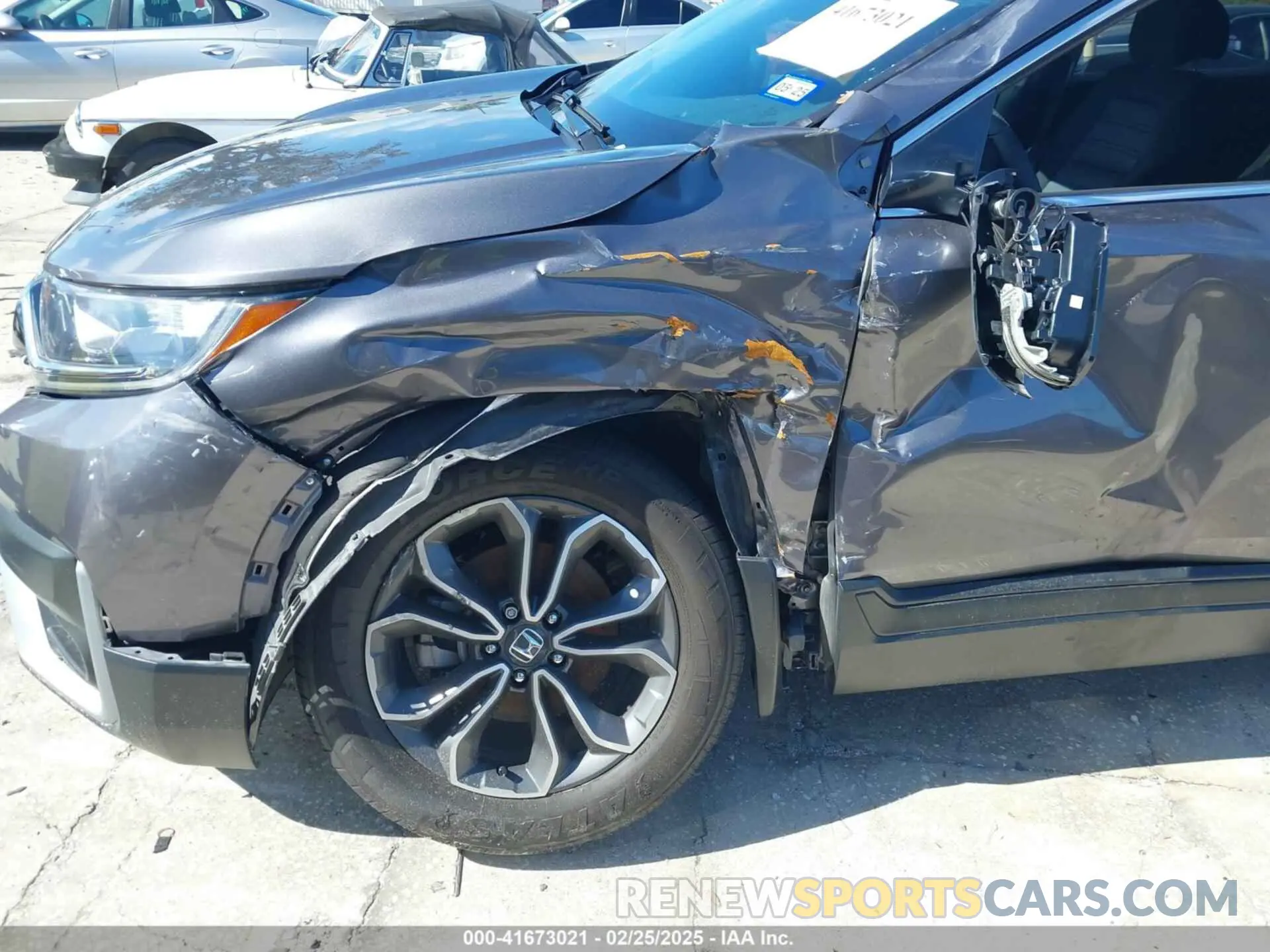 12 Photograph of a damaged car 5J6RW1H57MA006626 HONDA CR-V 2021