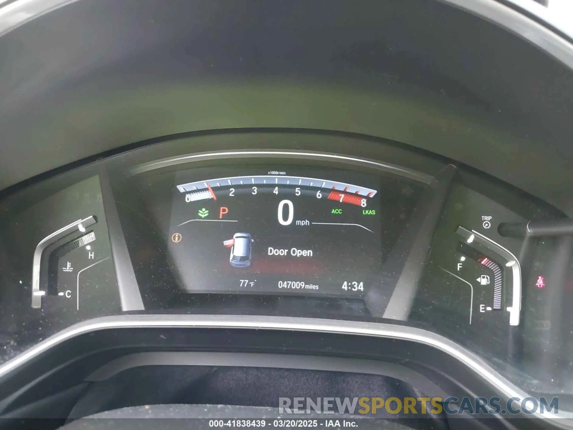 7 Фотография поврежденного автомобиля 5J6RW1H87MA000156 HONDA CR-V 2021