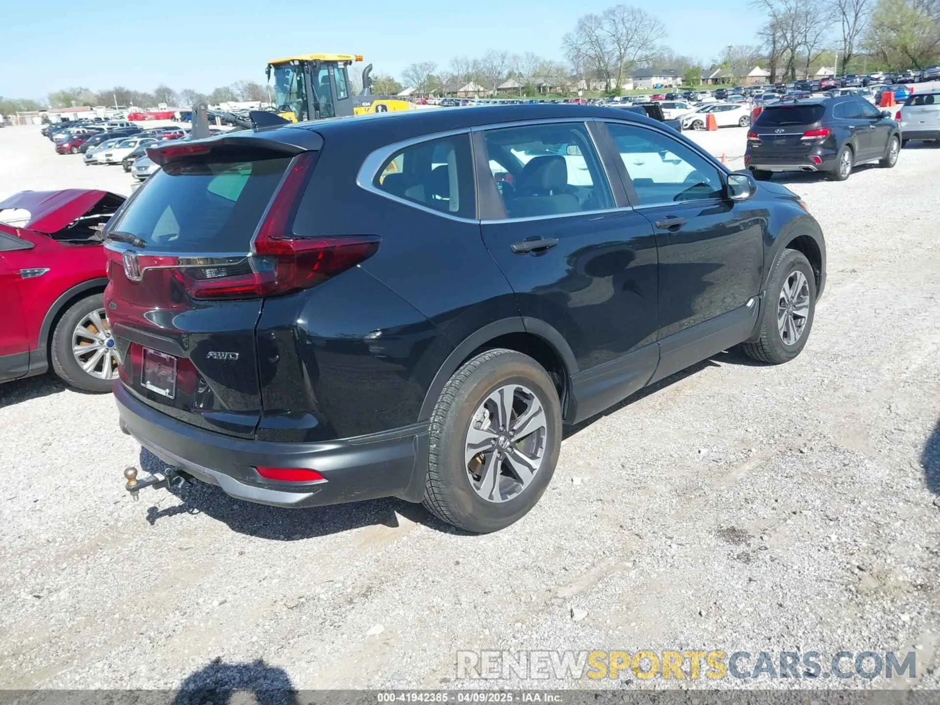 4 Фотография поврежденного автомобиля 5J6RW2H28ML017988 HONDA CR-V 2021