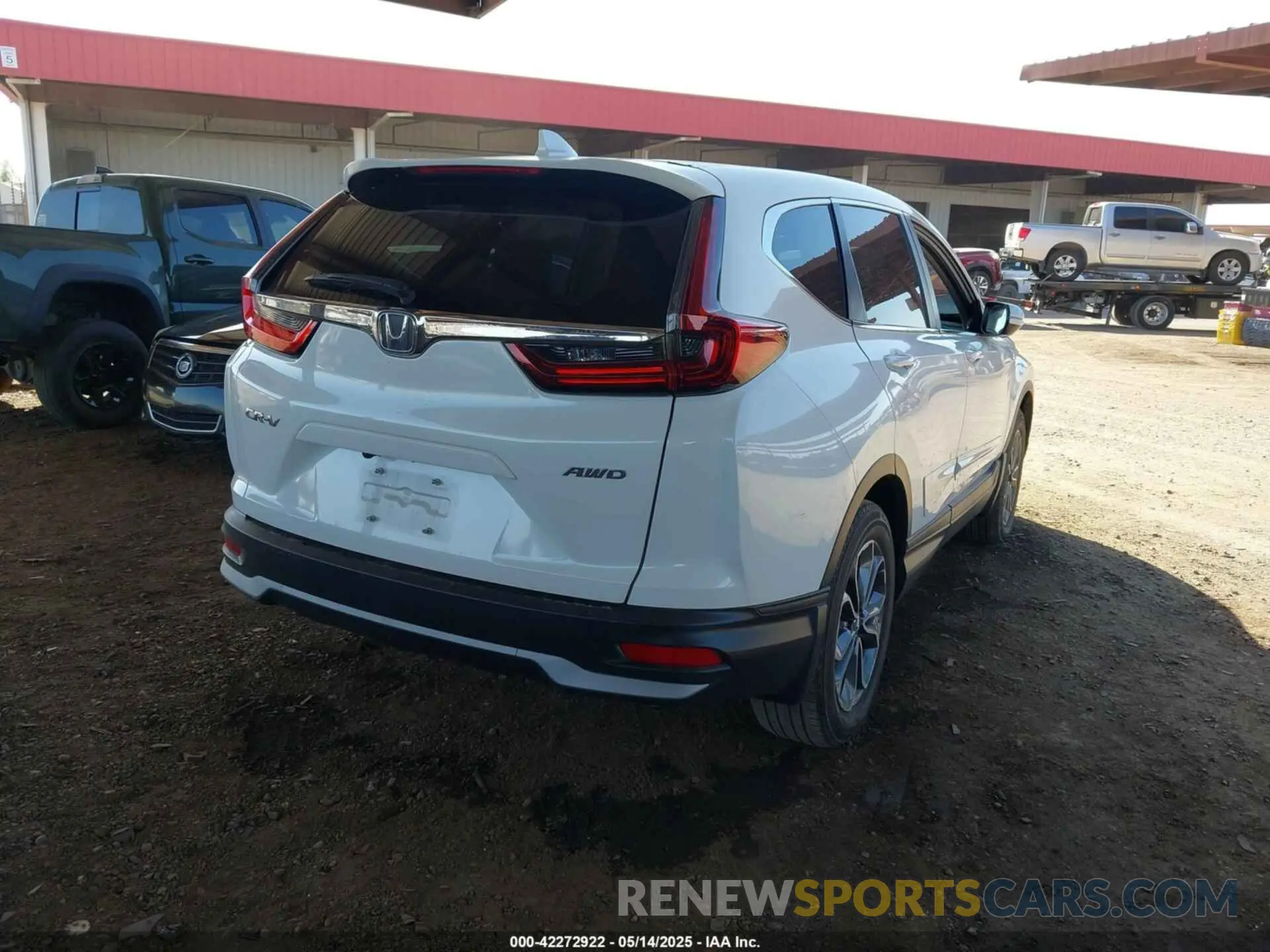 4 Photograph of a damaged car 5J6RW2H51MA014940 HONDA CR-V 2021