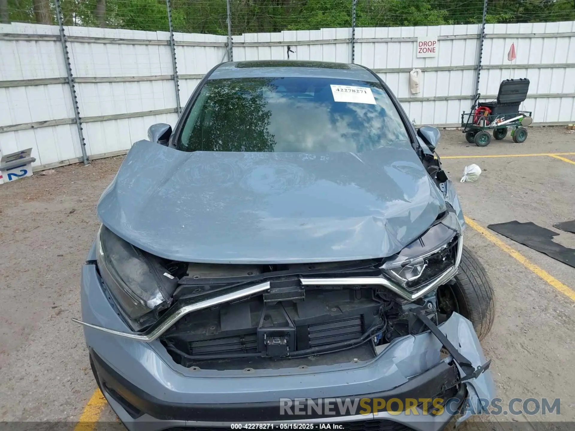 11 Фотография поврежденного автомобиля 5J6RW2H52ML010643 HONDA CR-V 2021