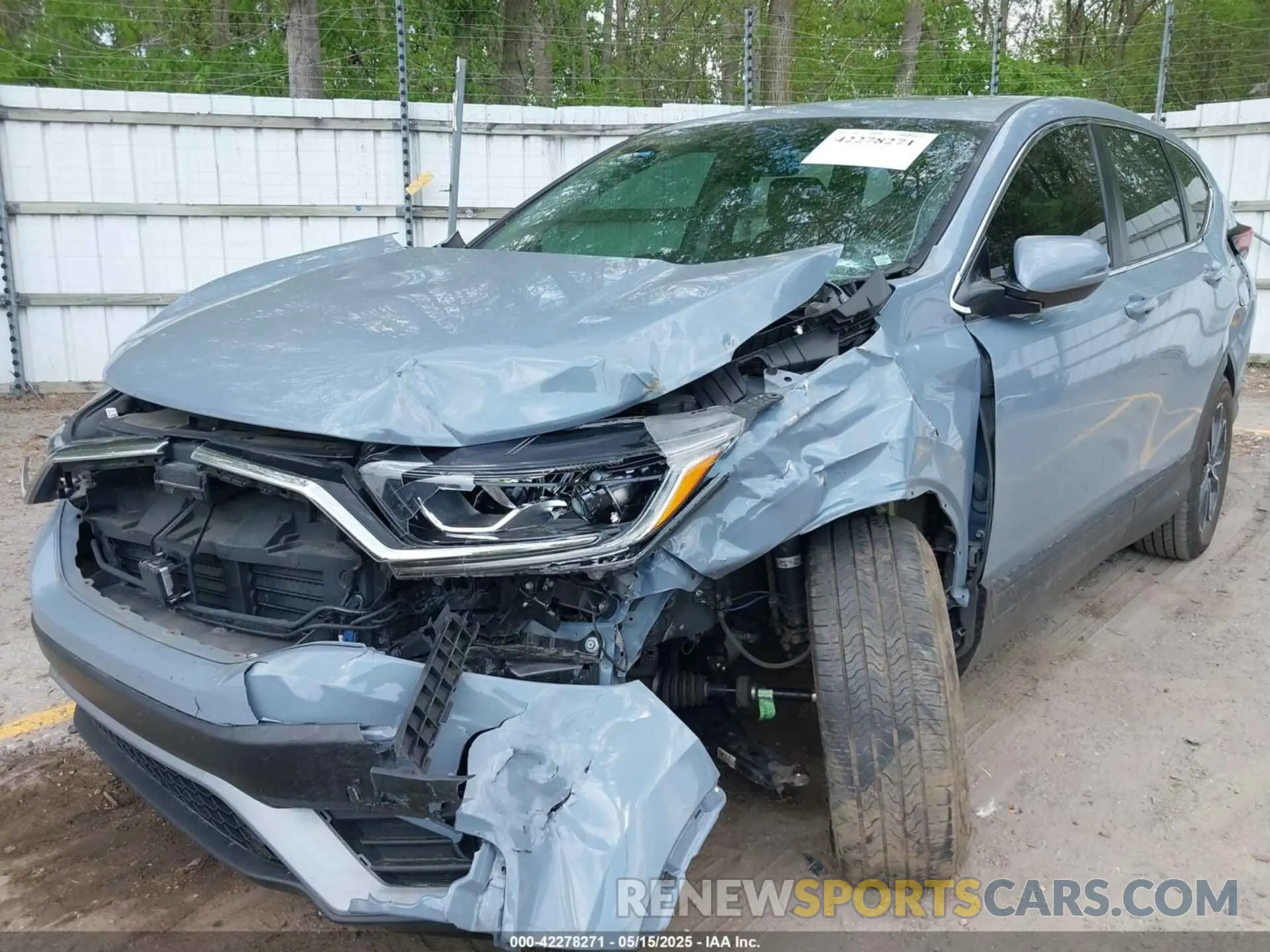 6 Фотография поврежденного автомобиля 5J6RW2H52ML010643 HONDA CR-V 2021
