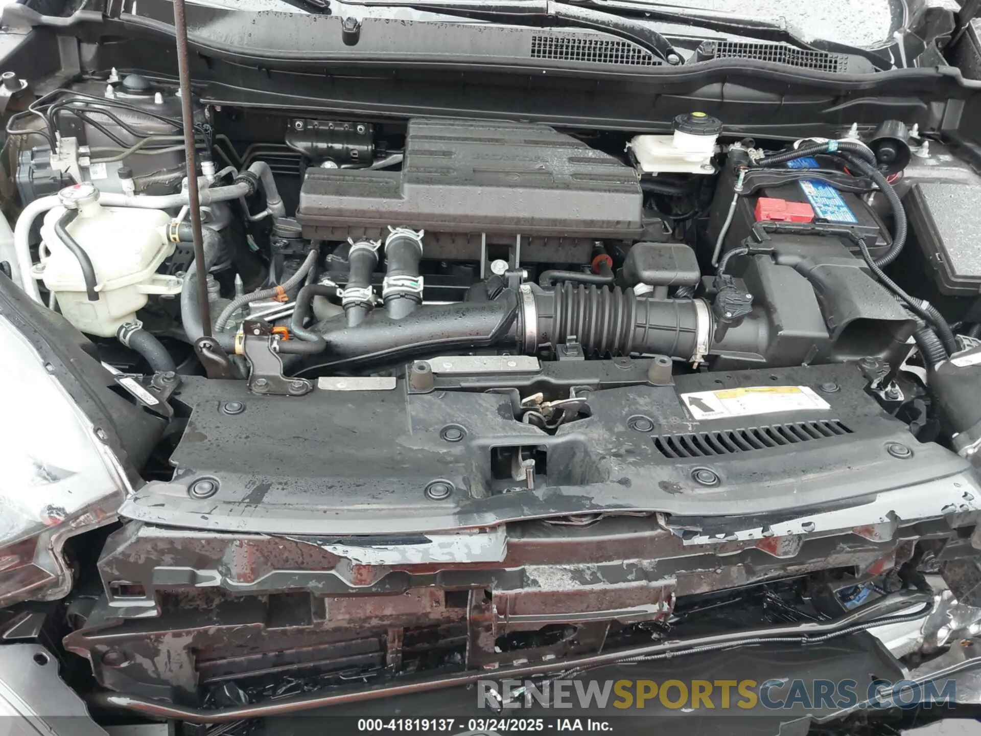 10 Фотография поврежденного автомобиля 5J6RW2H54MA010459 HONDA CR-V 2021