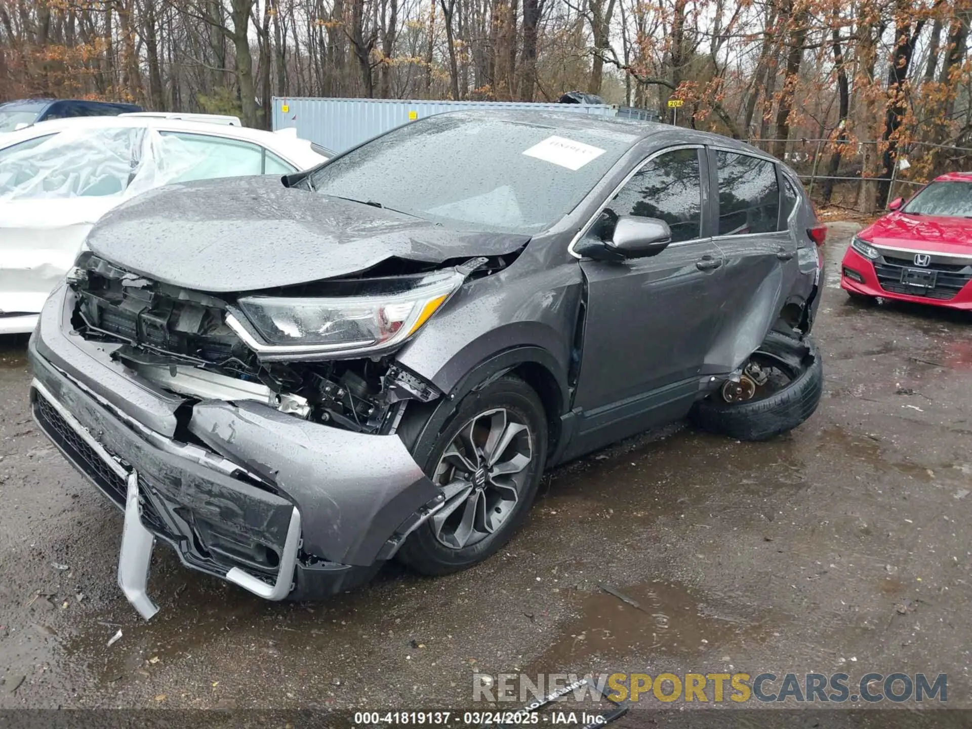 2 Фотография поврежденного автомобиля 5J6RW2H54MA010459 HONDA CR-V 2021