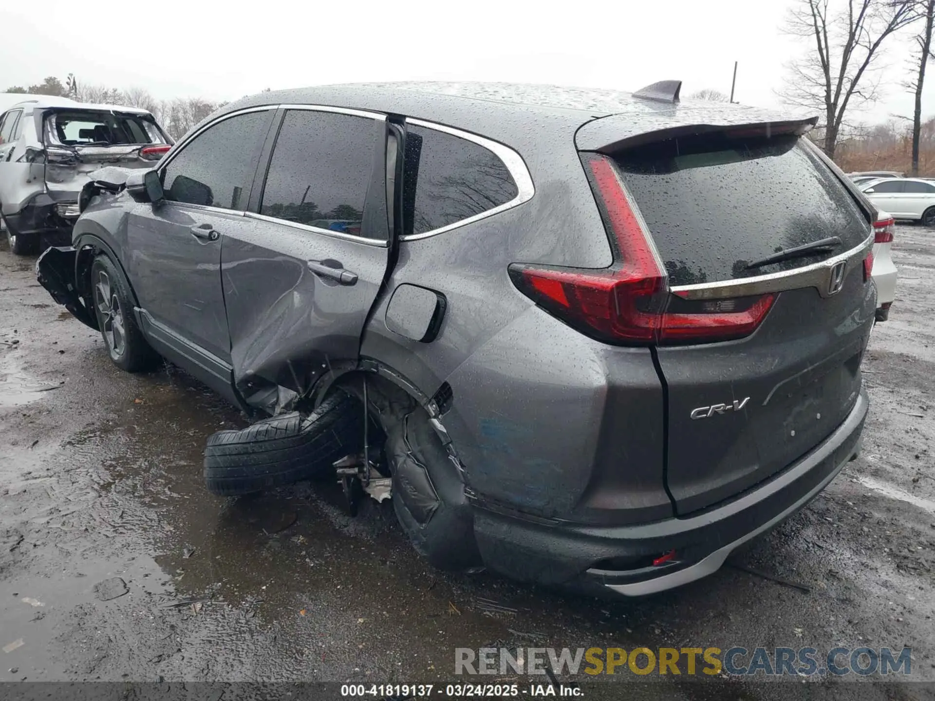 3 Фотография поврежденного автомобиля 5J6RW2H54MA010459 HONDA CR-V 2021