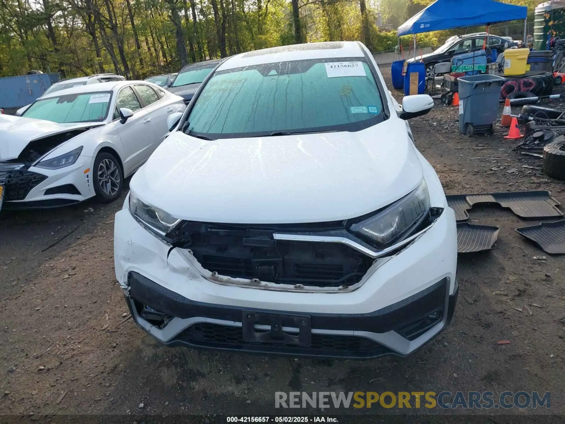 12 Photograph of a damaged car 5J6RW2H58MA002493 HONDA CR-V 2021