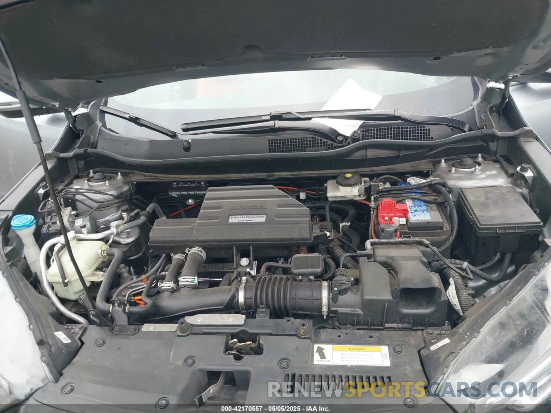 10 Фотография поврежденного автомобиля 5J6RW2H5XML007330 HONDA CR-V 2021