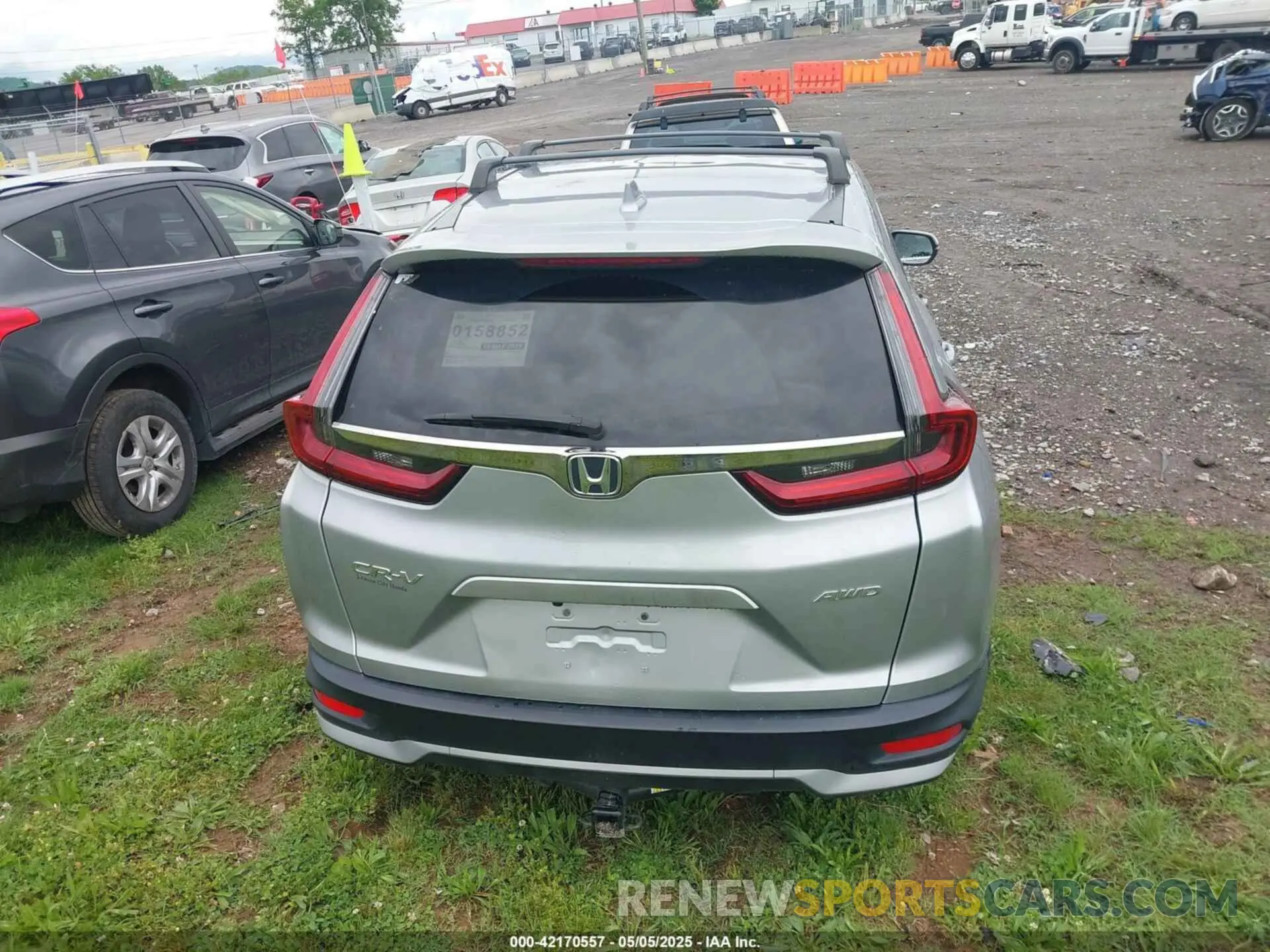 15 Фотография поврежденного автомобиля 5J6RW2H5XML007330 HONDA CR-V 2021