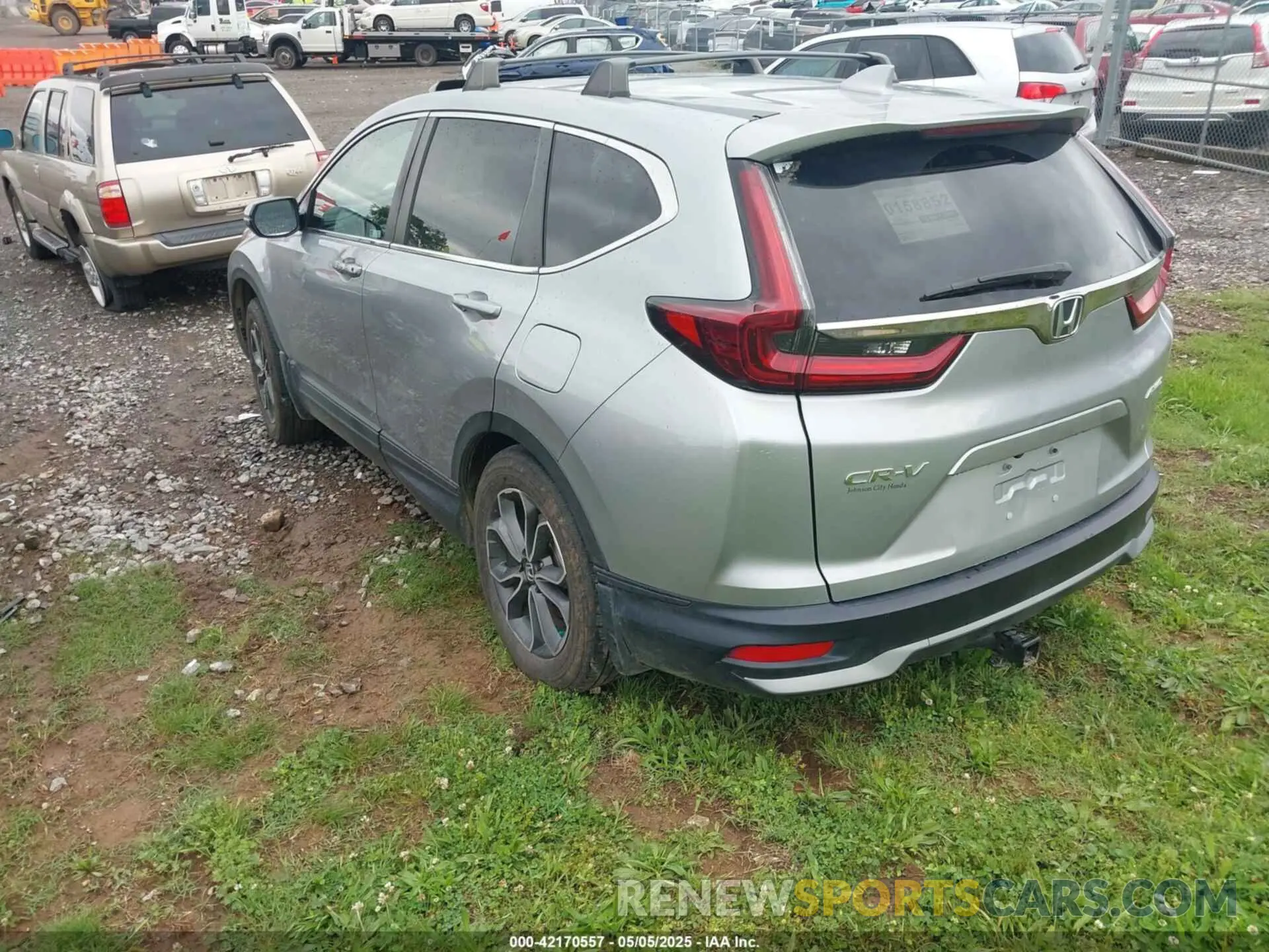 3 Фотография поврежденного автомобиля 5J6RW2H5XML007330 HONDA CR-V 2021