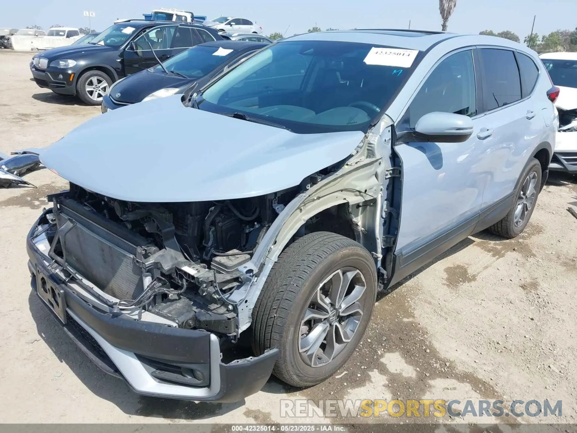 2 Фотография поврежденного автомобиля 5J6RW2H82ML014976 HONDA CR-V 2021