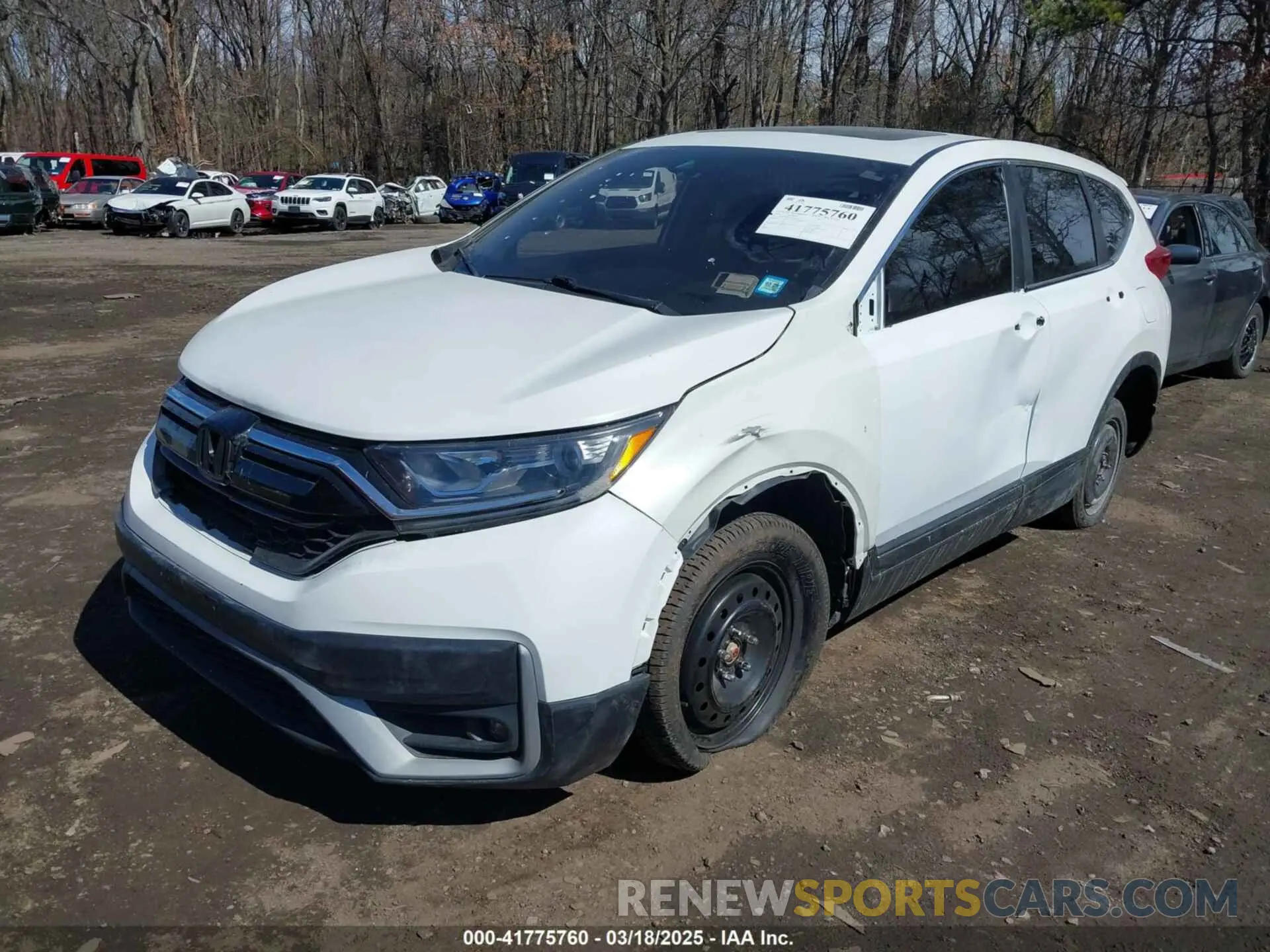 2 Фотография поврежденного автомобиля 5J6RW2H83MA011659 HONDA CR-V 2021
