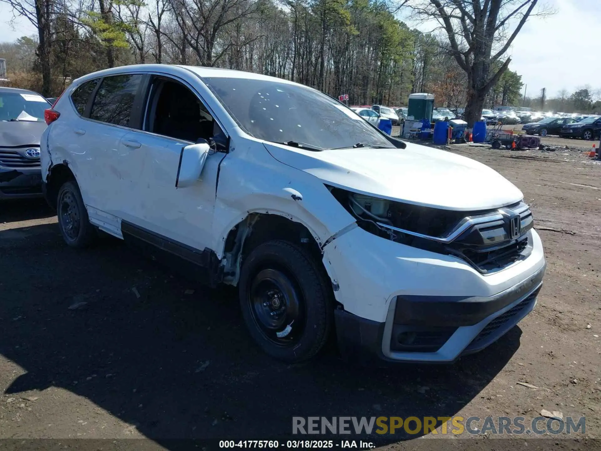 6 Фотография поврежденного автомобиля 5J6RW2H83MA011659 HONDA CR-V 2021
