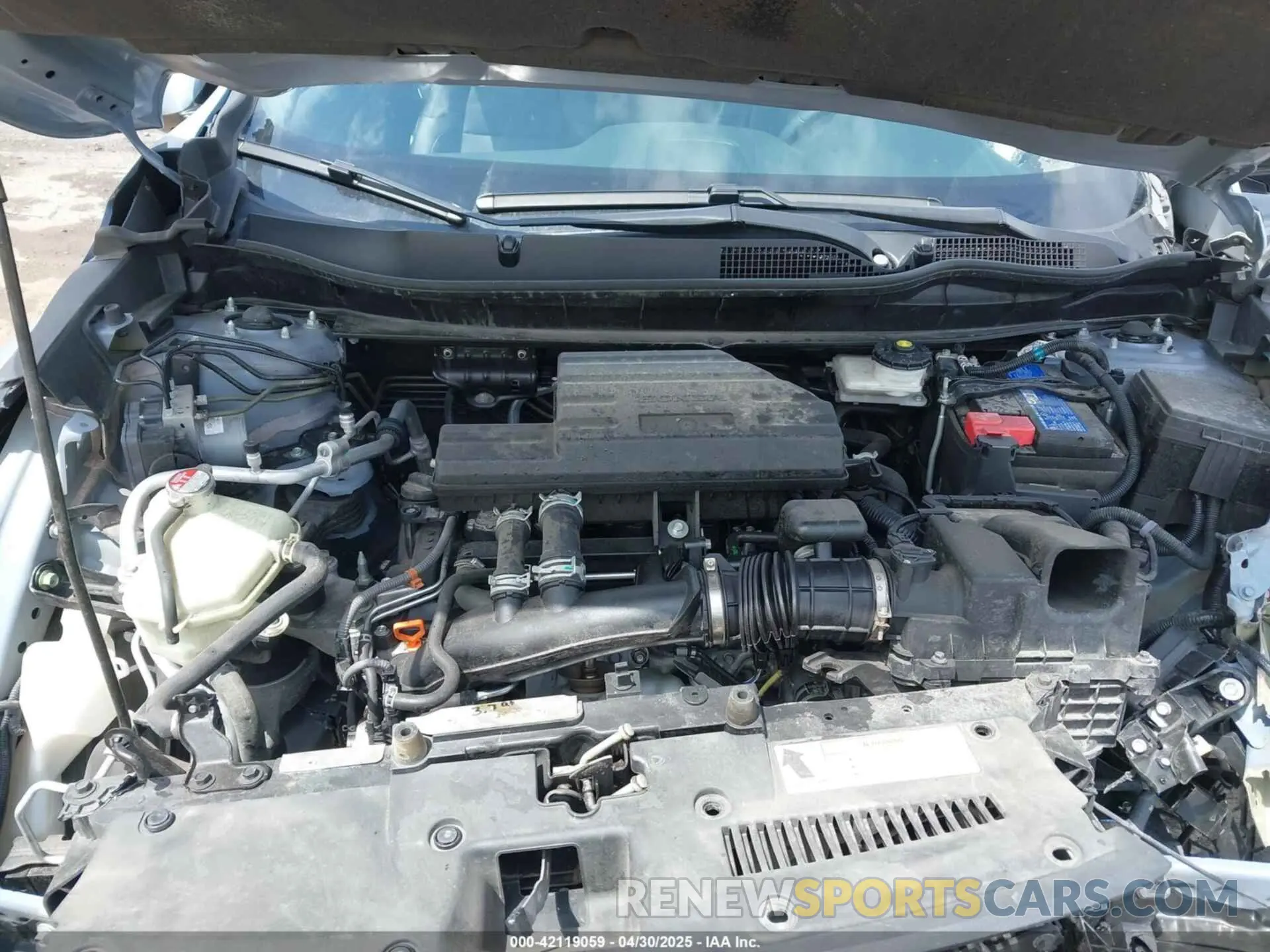 10 Фотография поврежденного автомобиля 5J6RW2H84MA015722 HONDA CR-V 2021
