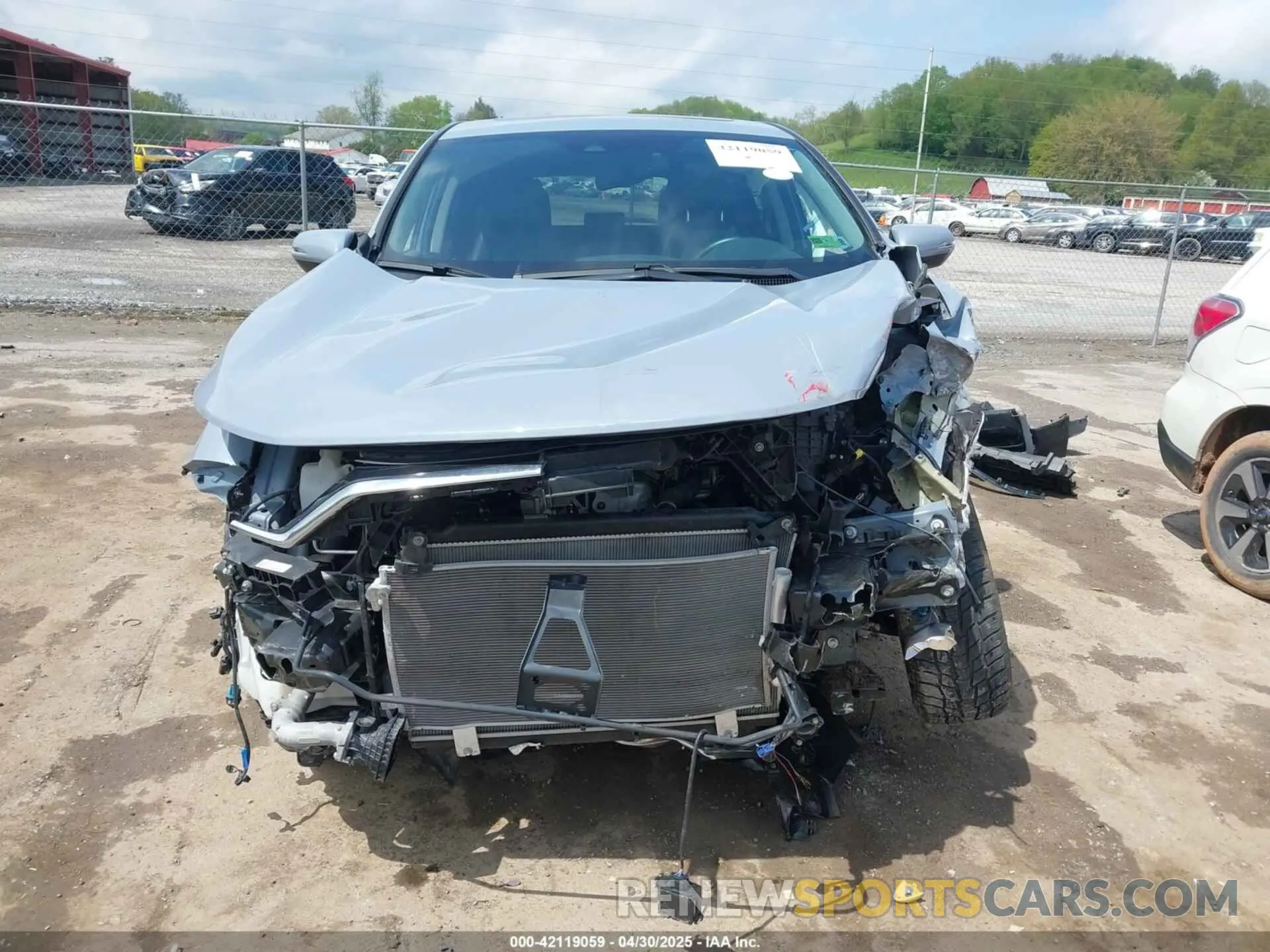 13 Фотография поврежденного автомобиля 5J6RW2H84MA015722 HONDA CR-V 2021