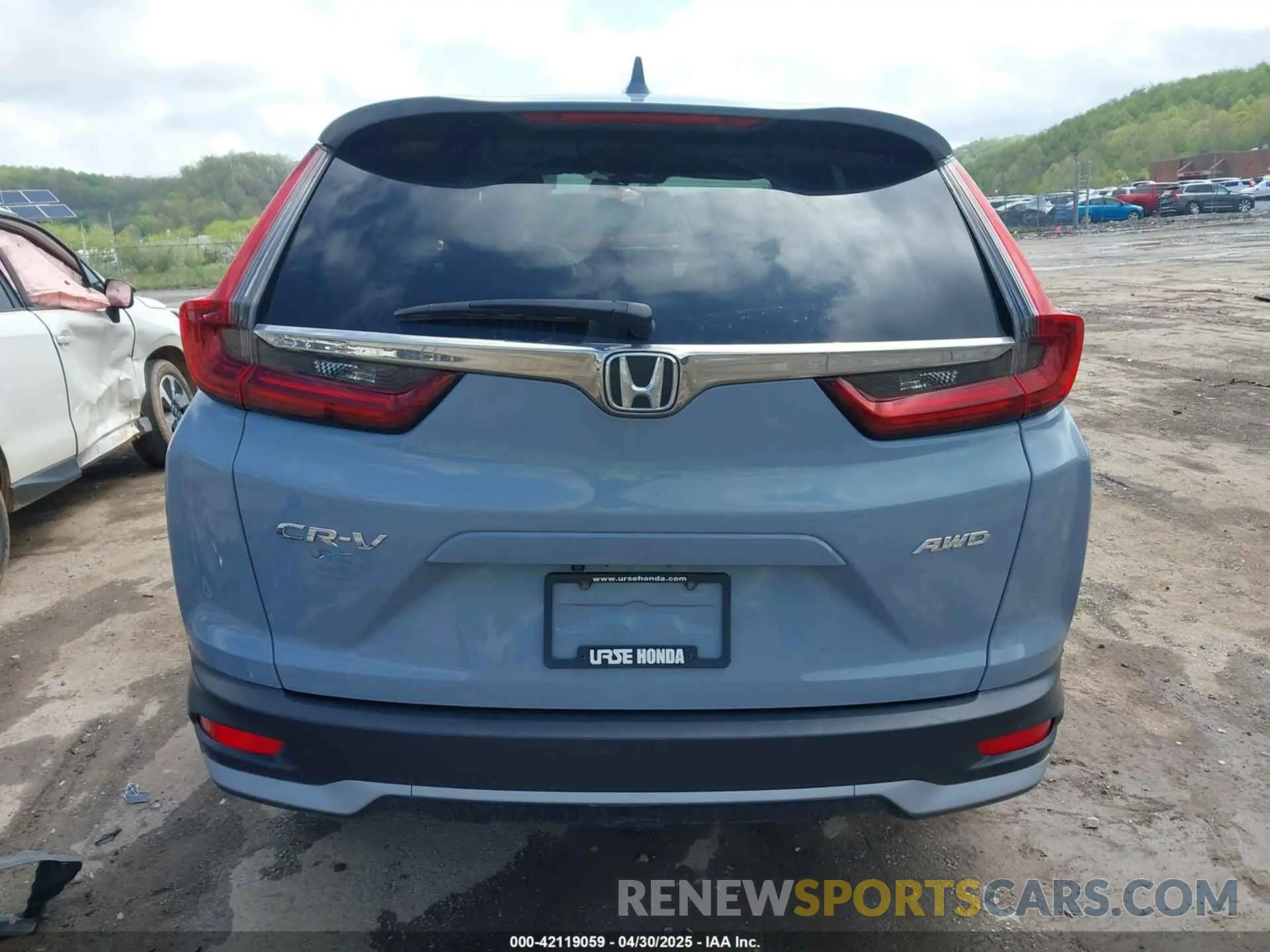 17 Фотография поврежденного автомобиля 5J6RW2H84MA015722 HONDA CR-V 2021