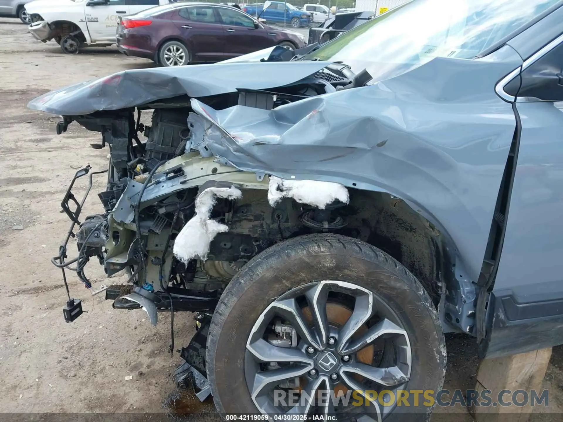 22 Фотография поврежденного автомобиля 5J6RW2H84MA015722 HONDA CR-V 2021